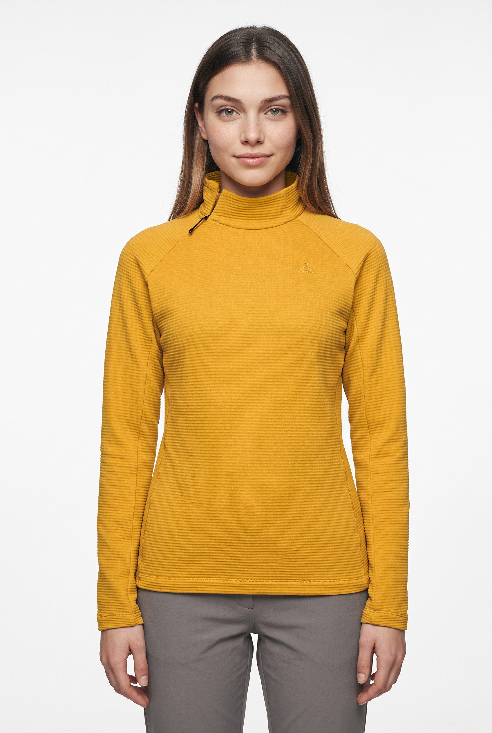 Schöffel Fleecepullover Longsleeve Style Energio WMN für Trekking-Aktivitäten, aus Polyester und Elasthan