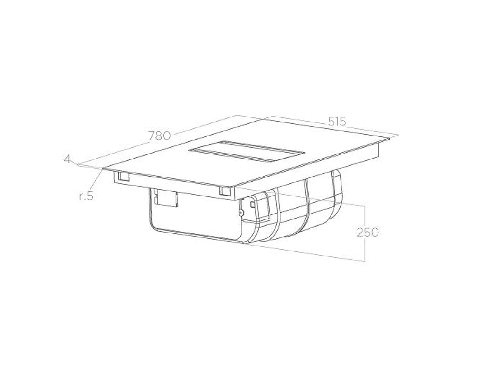 Elica Kochfeld mit Dunstabzug PRF0183127, Timer, TouchControl-Bedienung