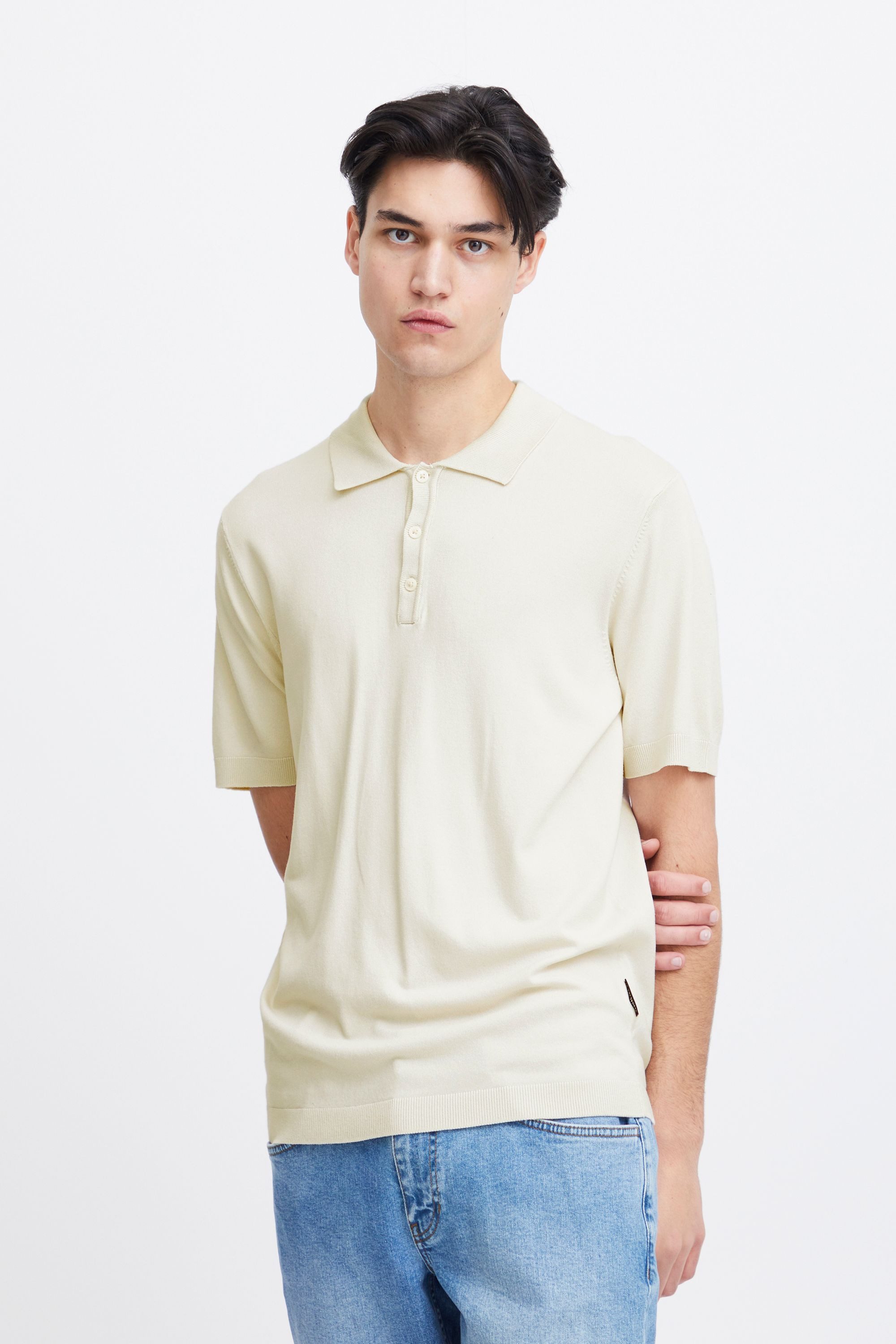 Casual Friday Poloshirt CFKarl SS polo knit Strukturiertes Poloshirt mit Reißverschluss