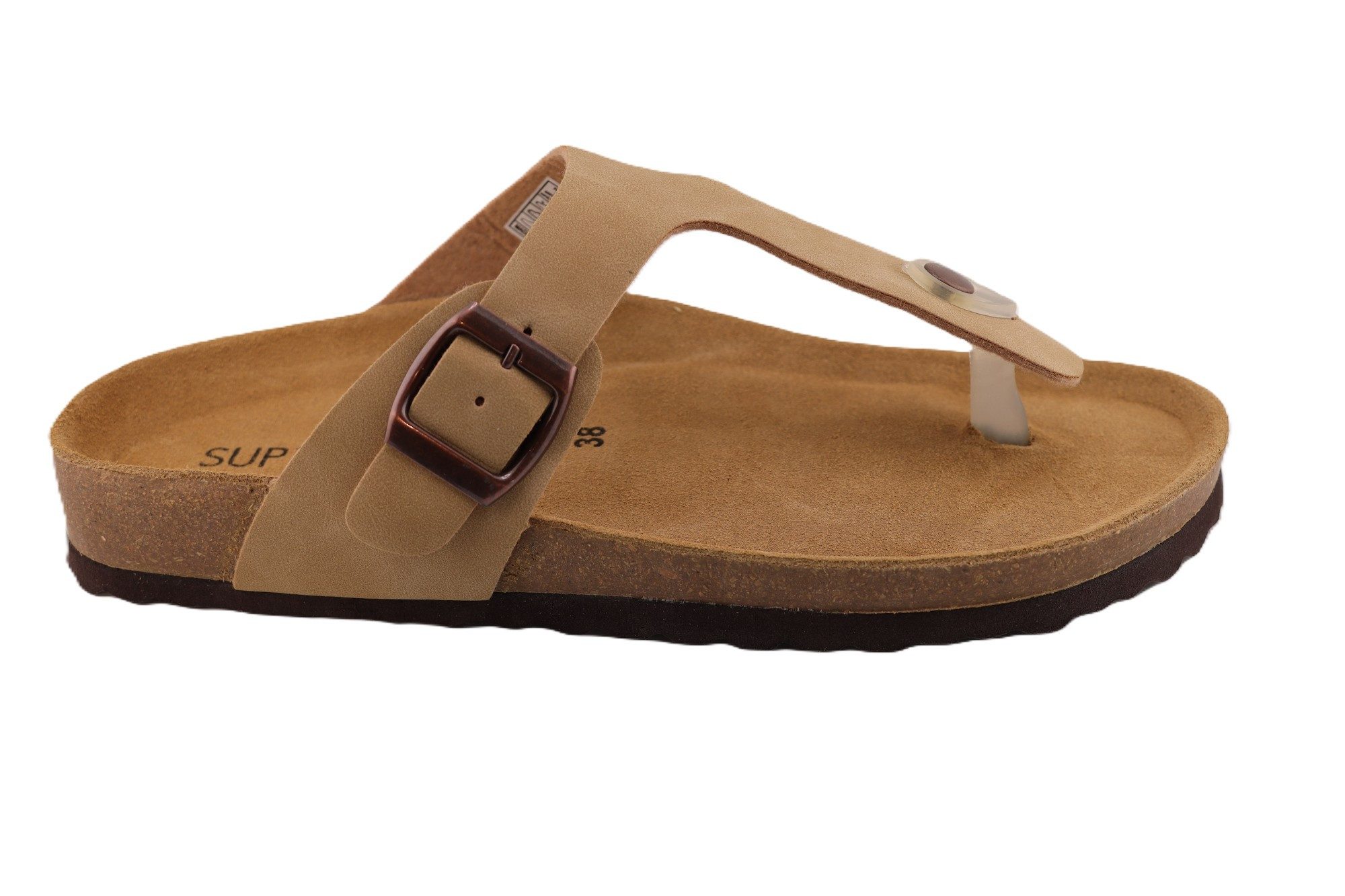 SUPERSOFT Bio Damen Zehensteg Pantolette günstig online kaufen