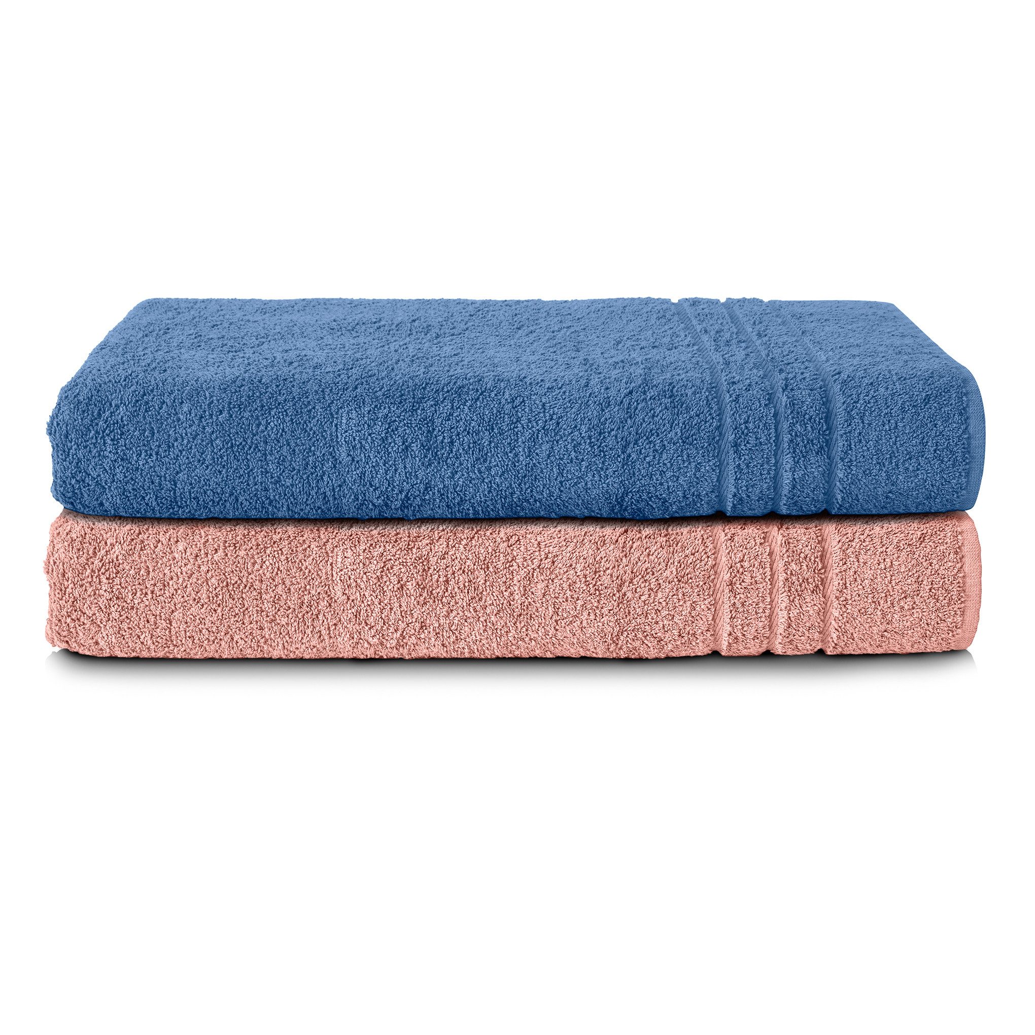 Komfortec Saunatuch Frotte aus 100% Baumwolle, Frottee (Packung, 2-St), 80x günstig online kaufen