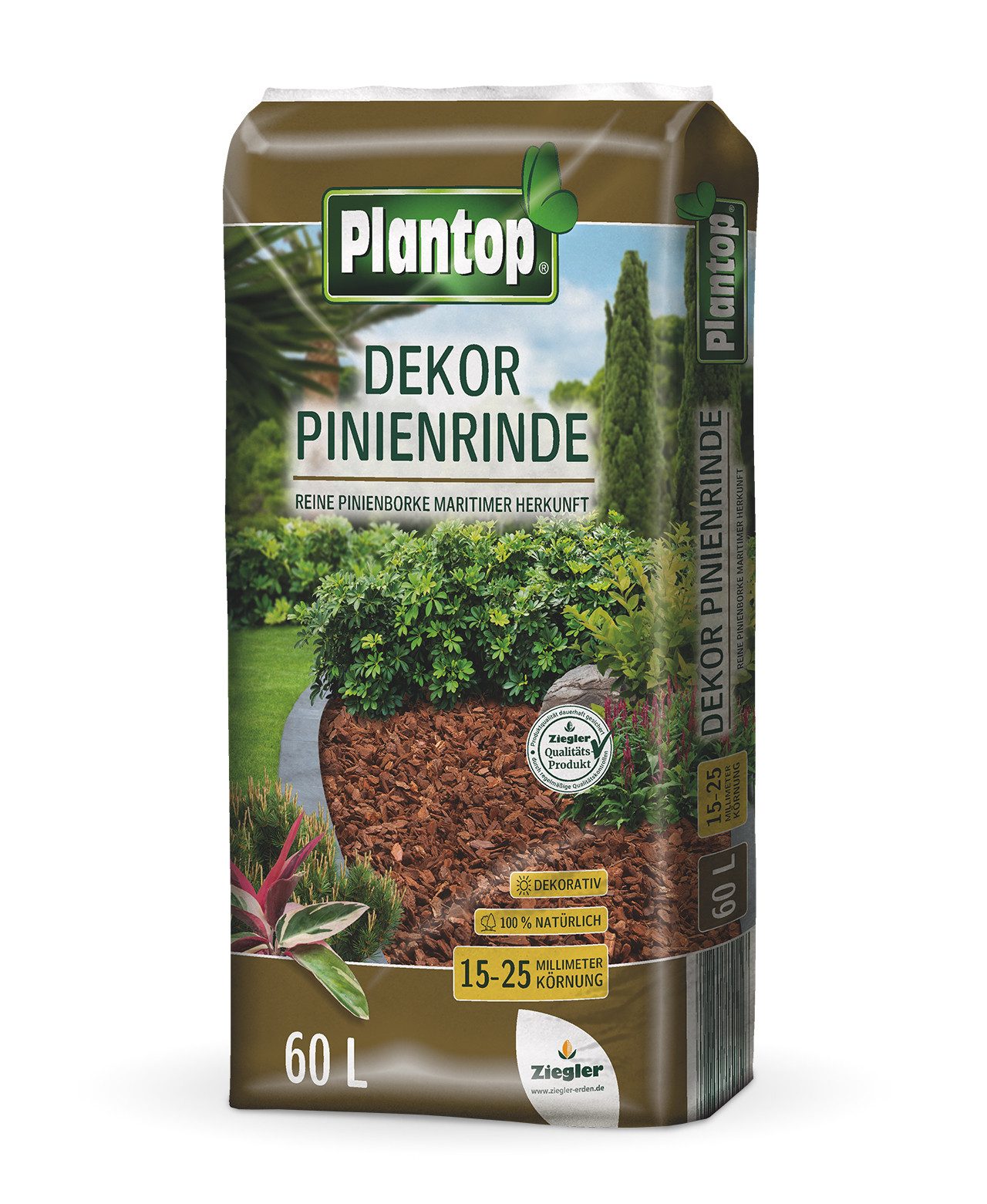 Rindenmulch Pinien Dekor