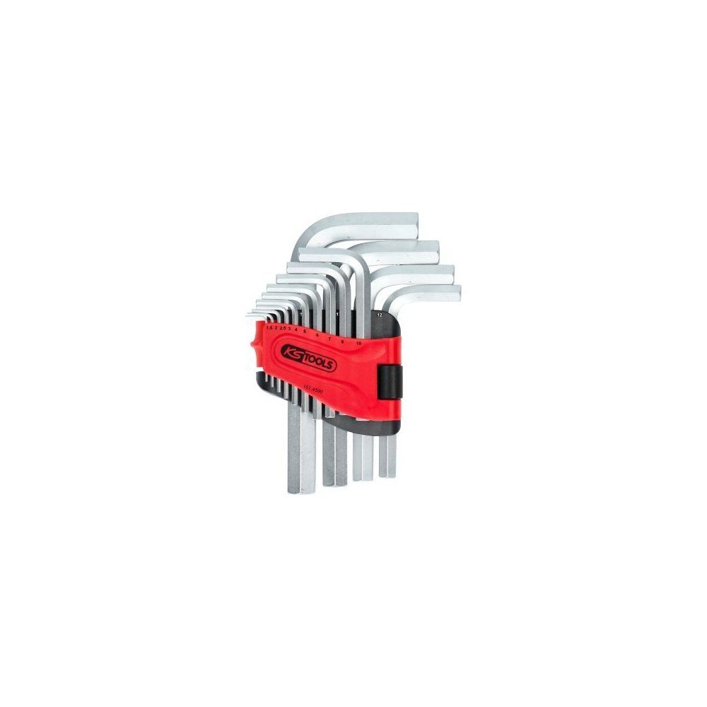 KS Tools Montagewerkzeug Innensechskant-Winkelstiftschlüssel-Sat 151.4590, 151.4590 | Stiftschlüssel