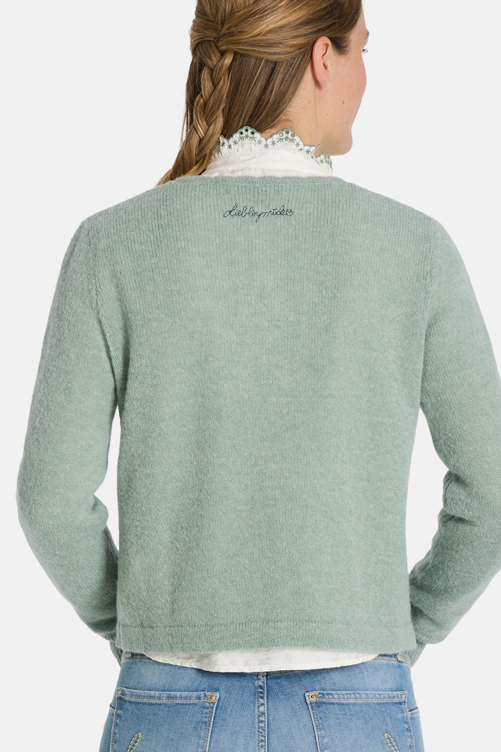 Lieblingsstück Trachtenstrickjacke Trachten Strickjacke - ZDENKA - salbei günstig online kaufen