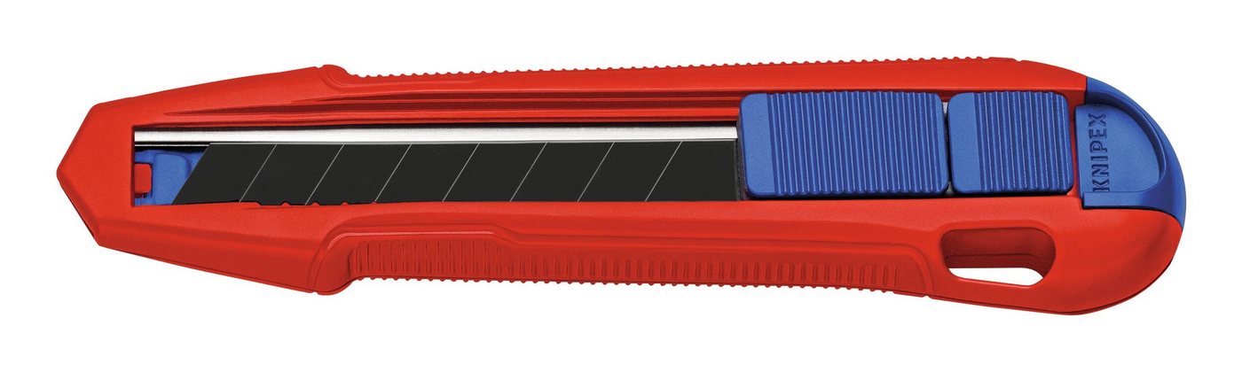 Thumbnail - Knipex Cuttermesser, Klinge: 1.8 cm, Alu Druckguss mit 3 Klingen