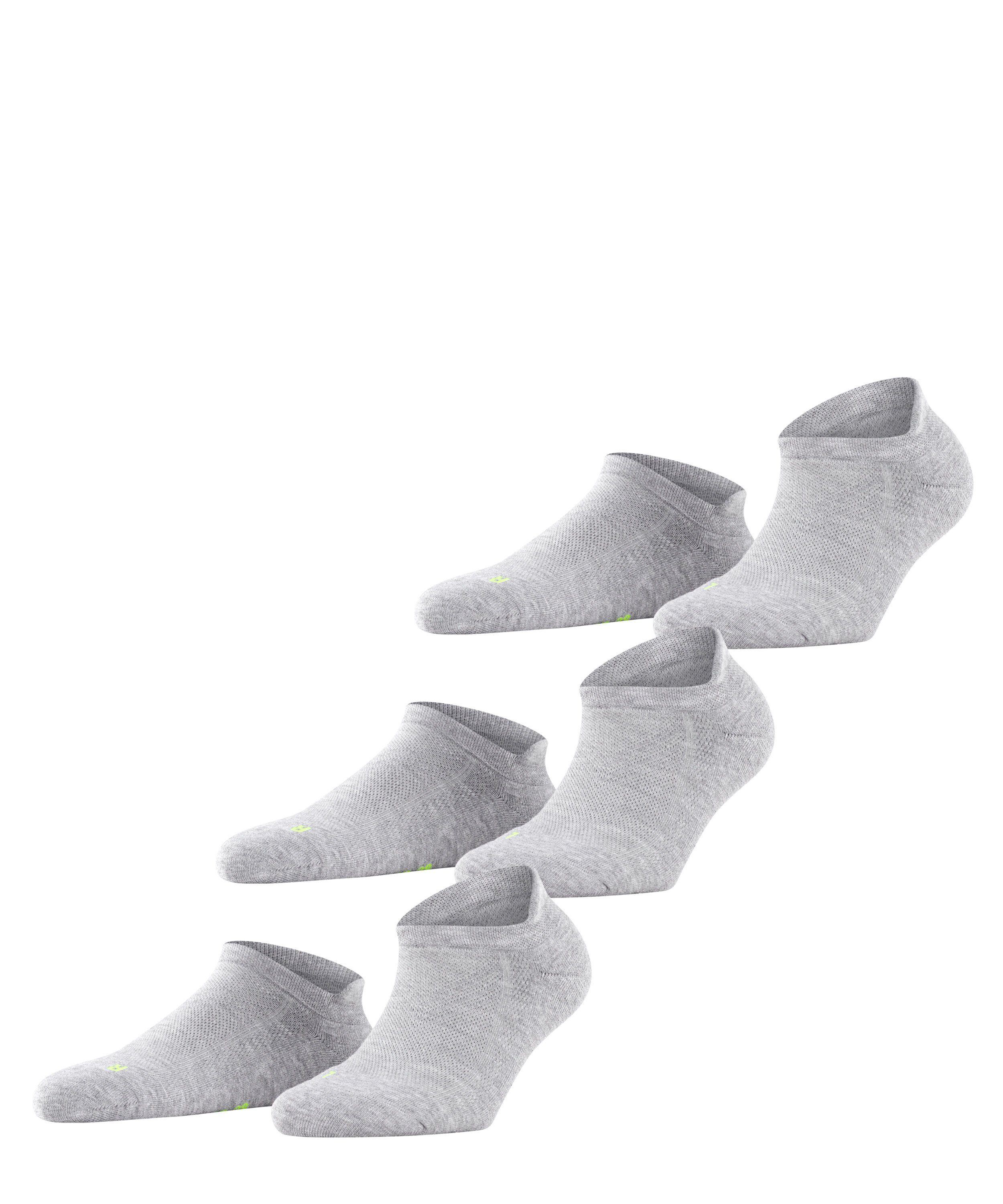 FALKE Sneakersocken Cool Kick 3-Pack mit ultraleichter Plüschsohle