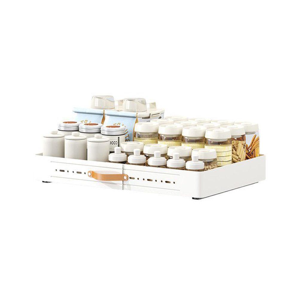 GarveeMore Regal Küchenschrank Organizer Für Küche Pantry Organisation Ausziehbarer