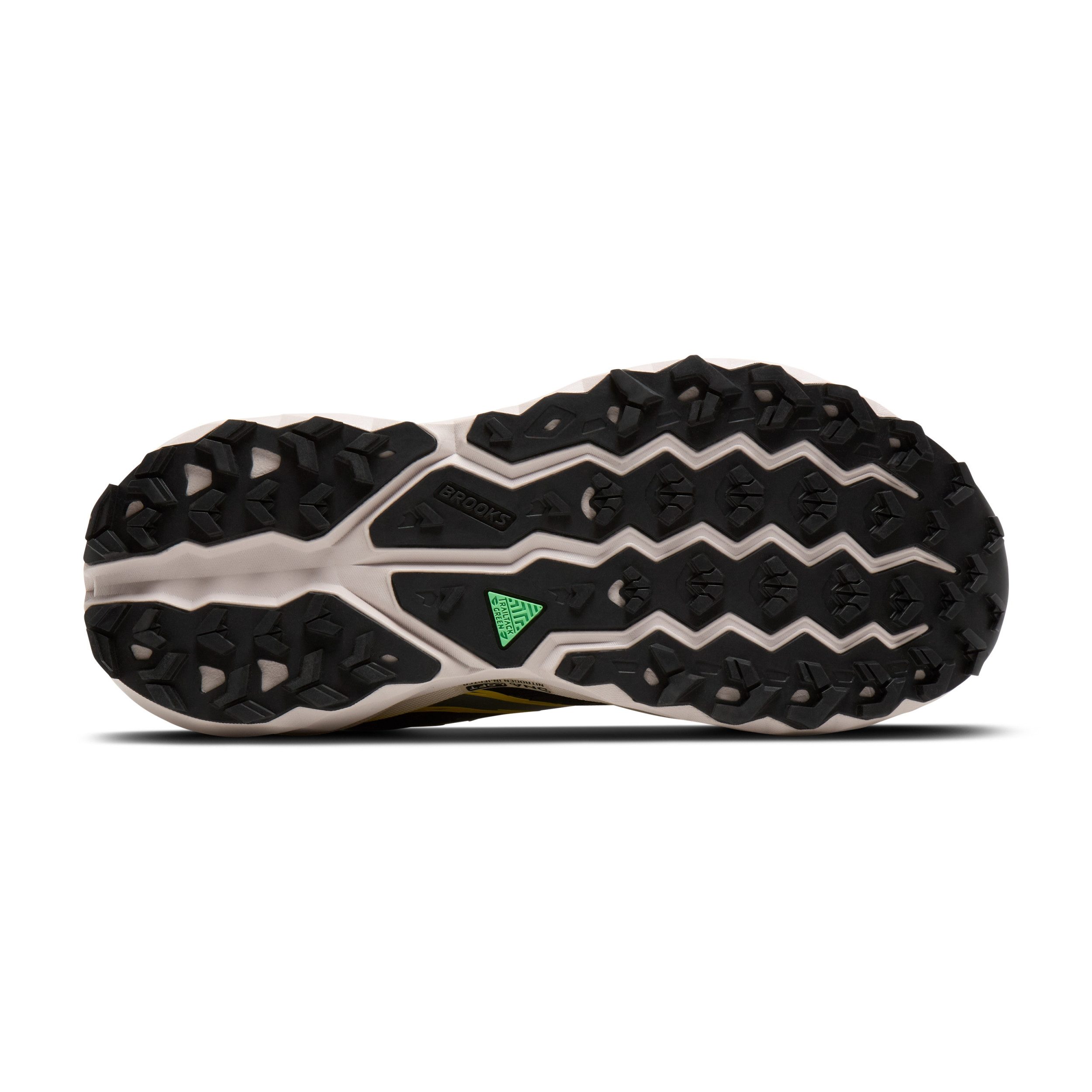 Brooks Cascadia 19 Black/Yellow/Chateau Laufschuh