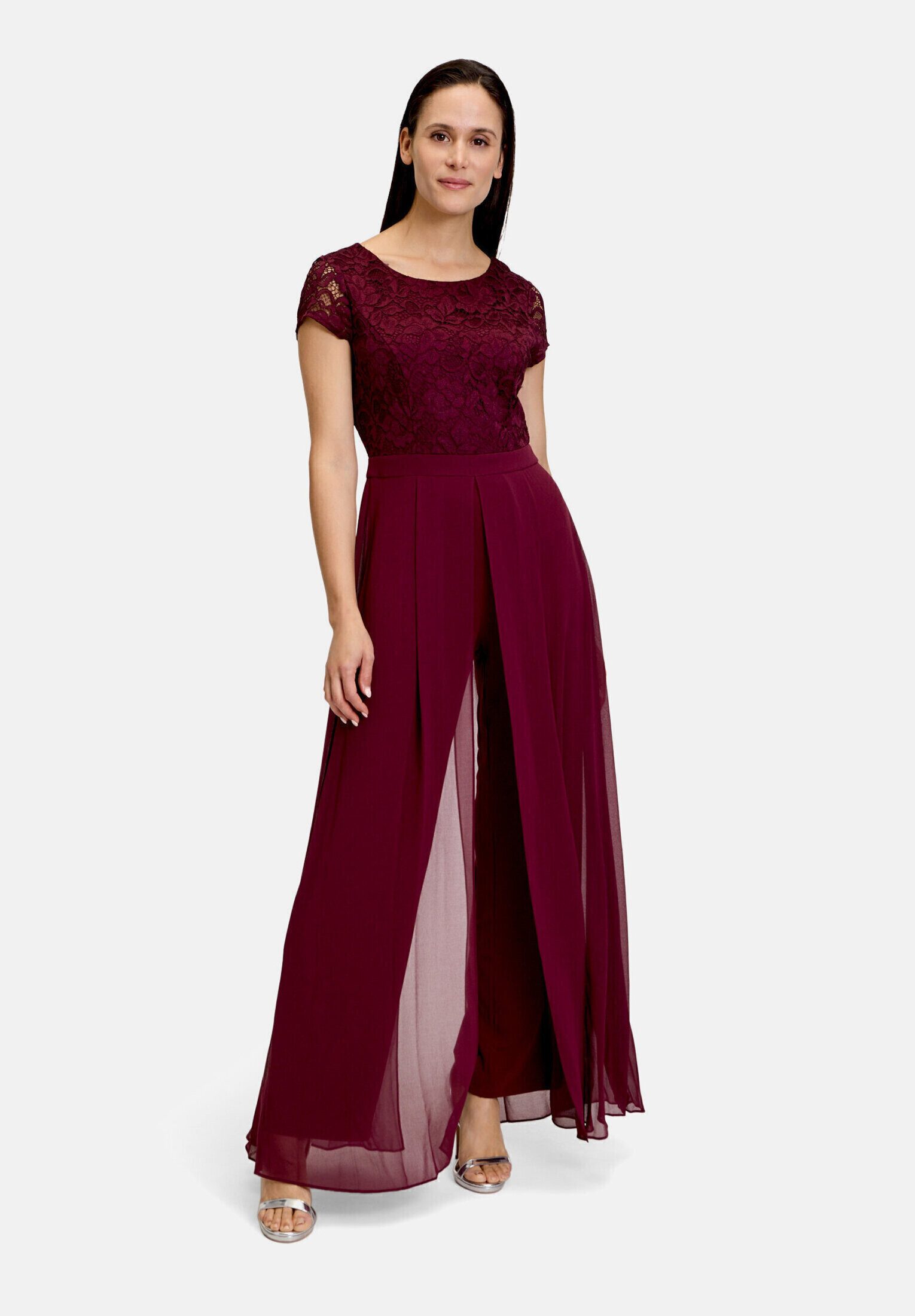 Vera Mont Overall Damen kurzarm (1-tlg) Design