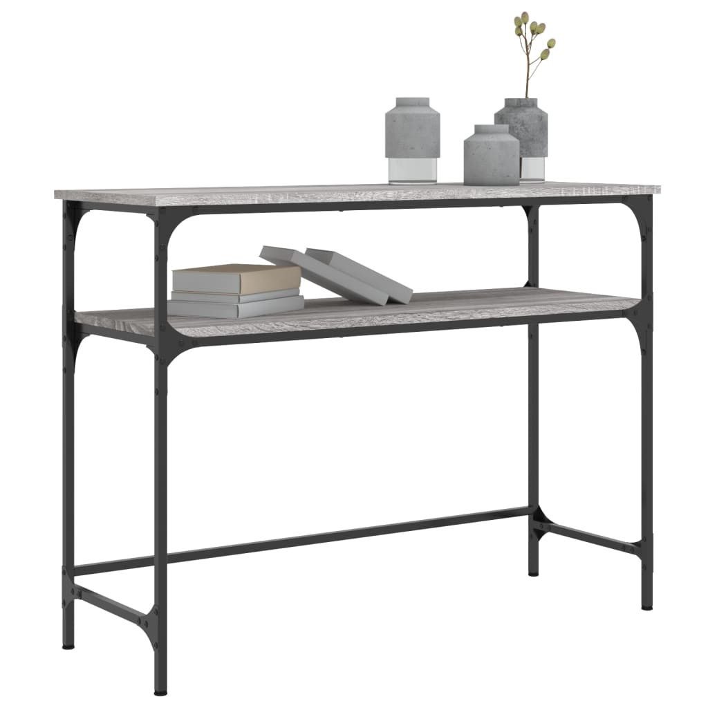 vidaXL Beistelltisch Konsolentisch Grau Sonoma 100x35,5x75 günstig online kaufen