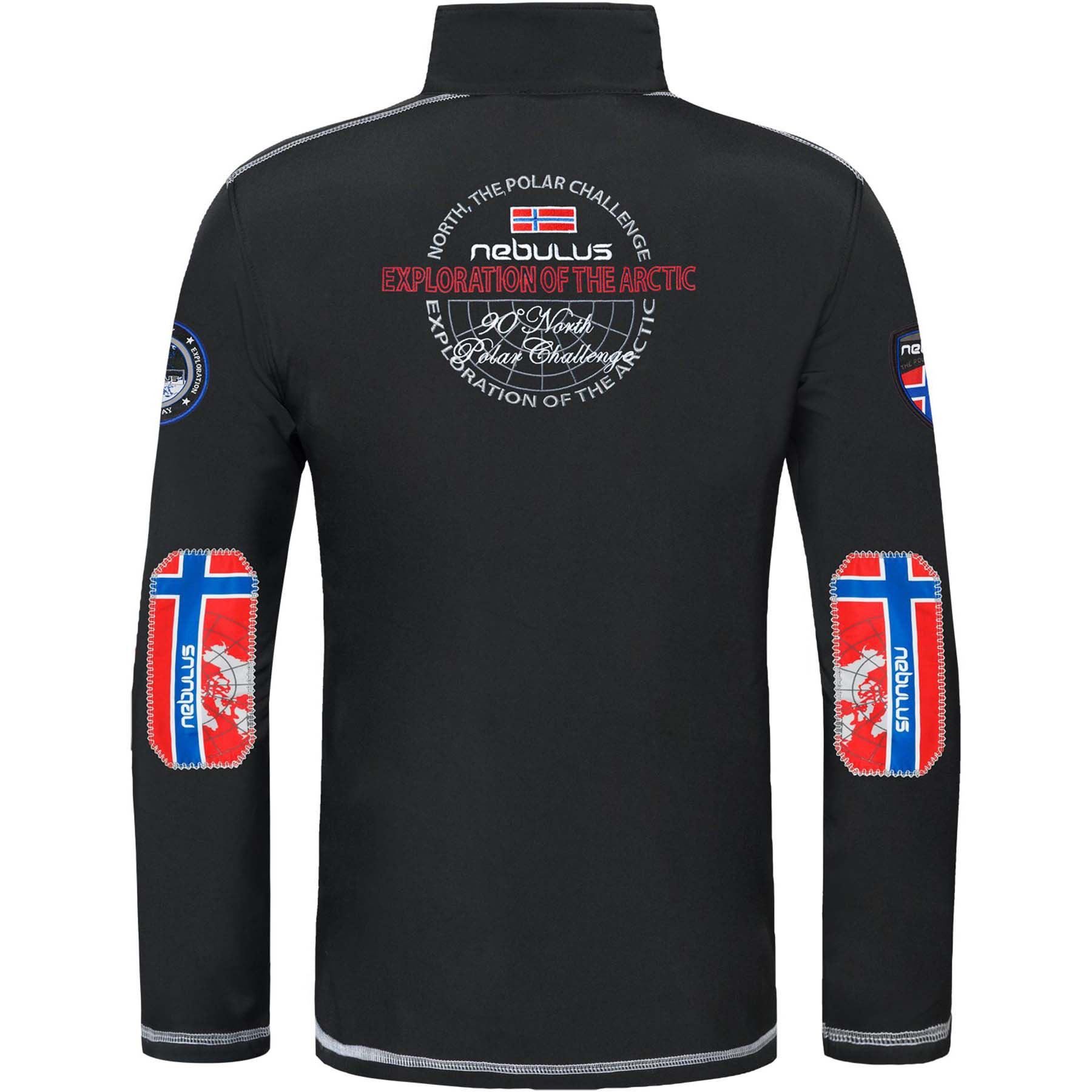 Nebulus Softshelljacke MAESTRO, Q501 - Herren, schwarz, M