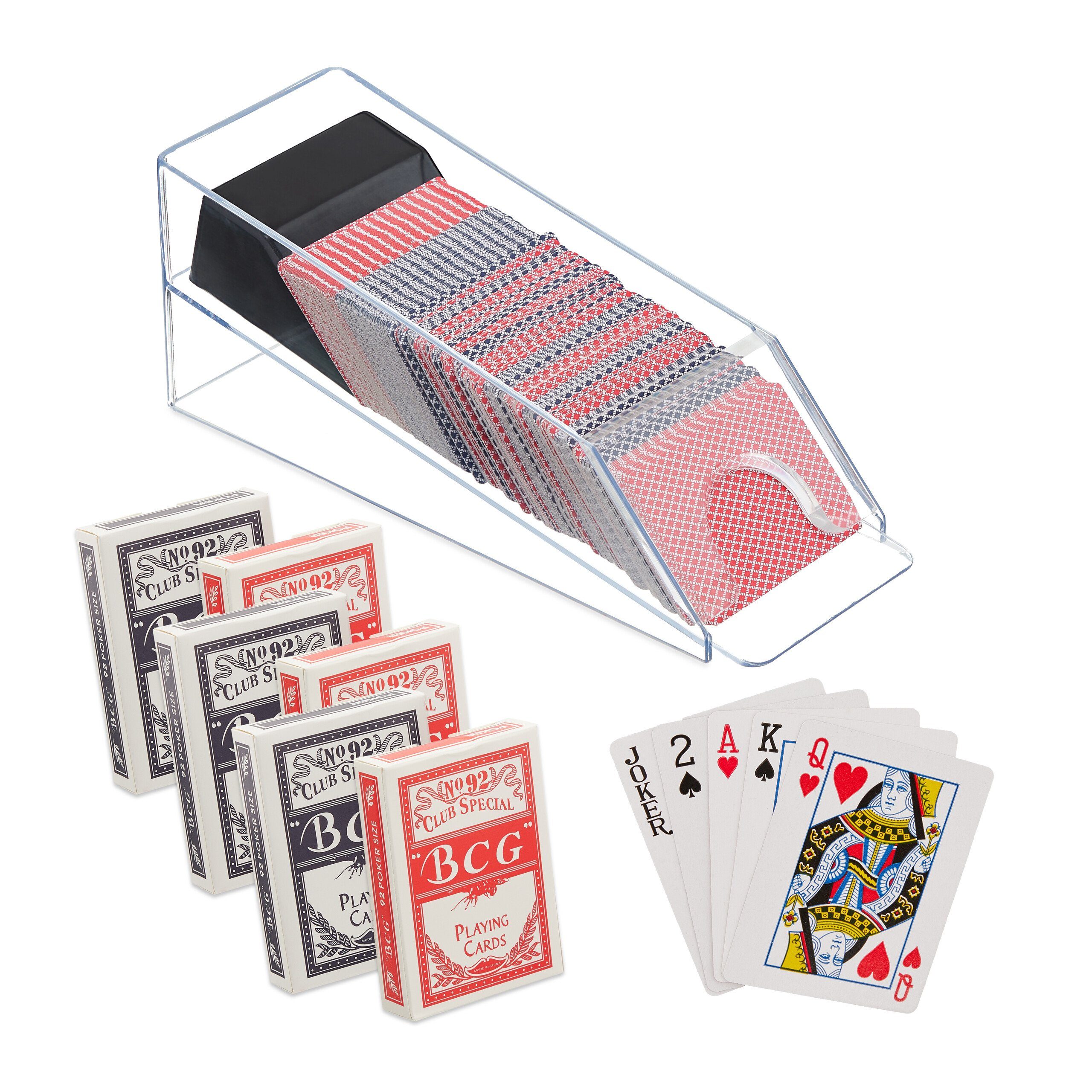 Spiel 2x Kartenschlitten