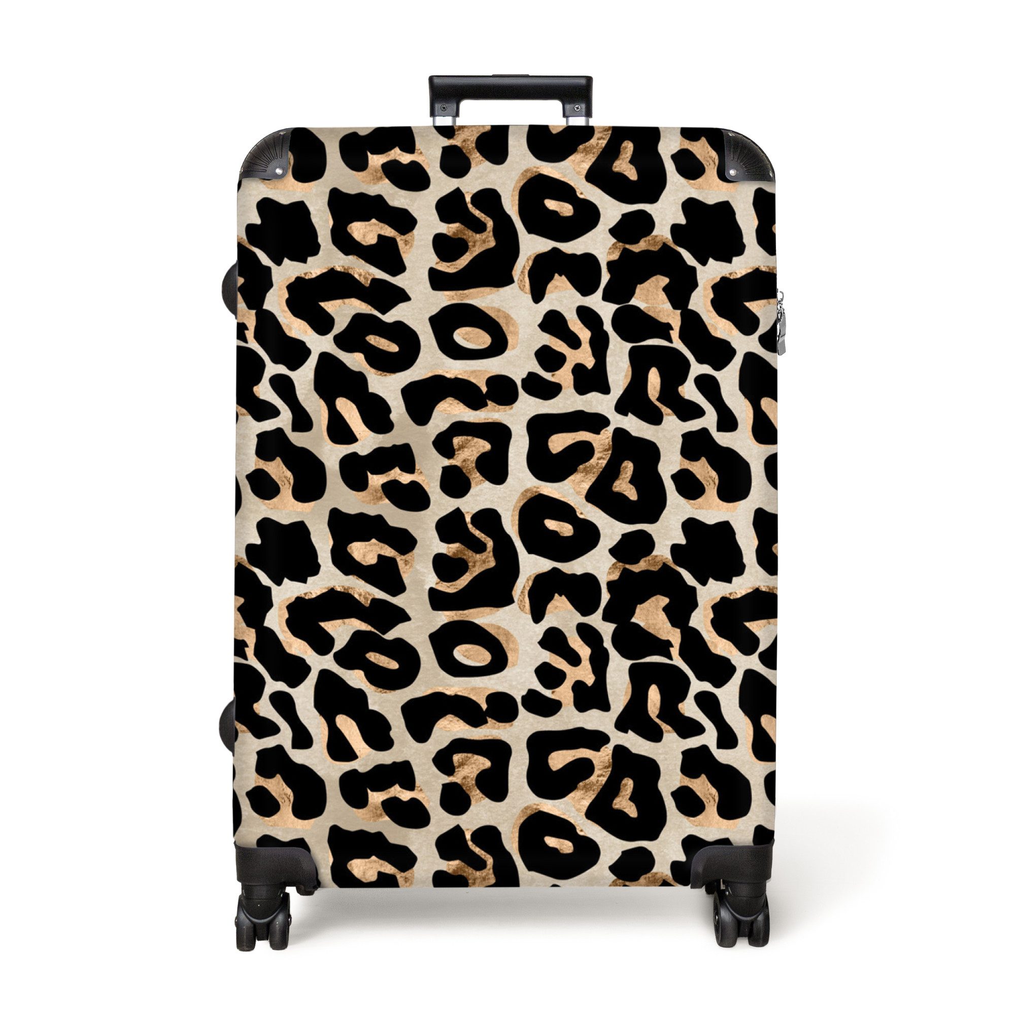 NoBoringSuitcases.com© Hartschalen-Trolley Panther Druck - Tiere günstig online kaufen