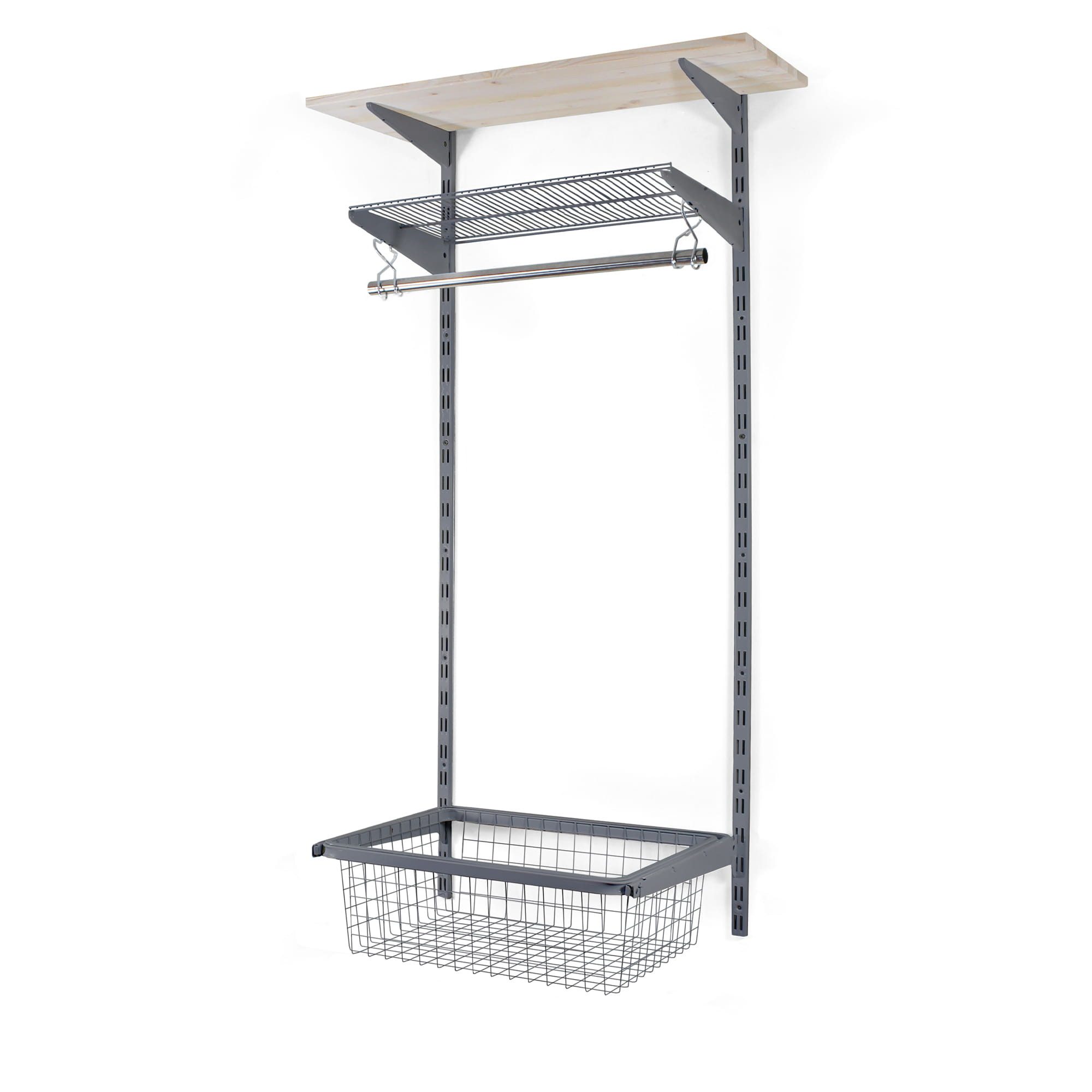 BOOMET Kleiderschrank Kleiderschranksystem Bausatz (Bacic 2 günstig online kaufen