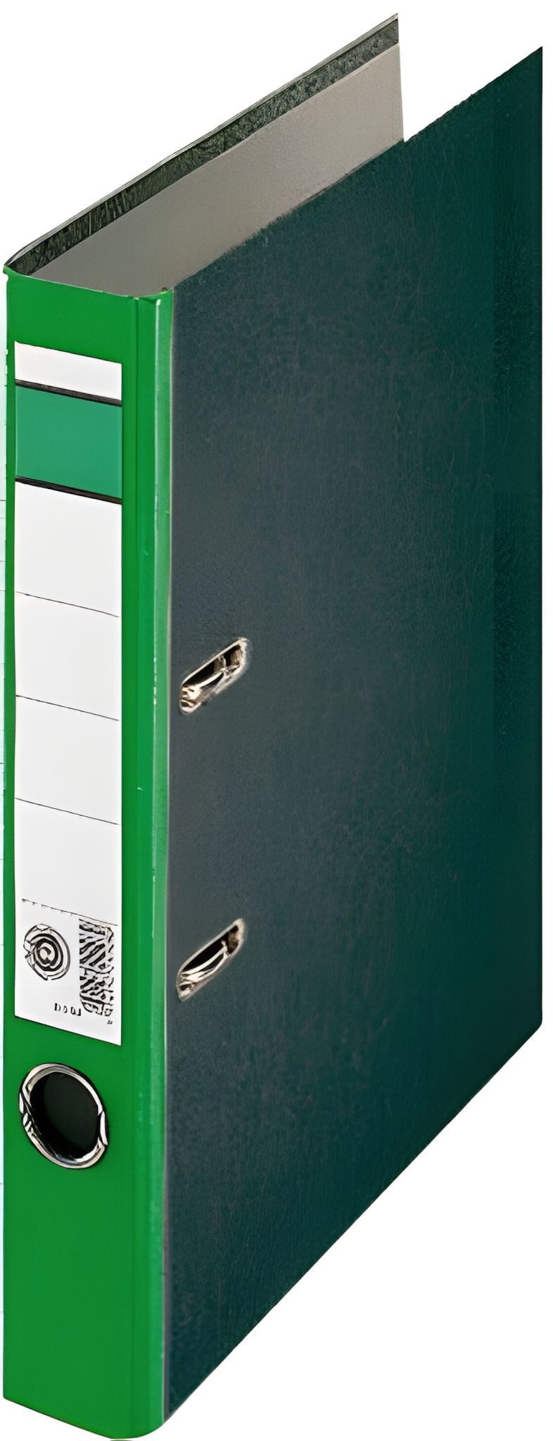 Centra Aktenordner CENTRA Ordner A4 5cm grün mit schwarzem Wolkenmarmor