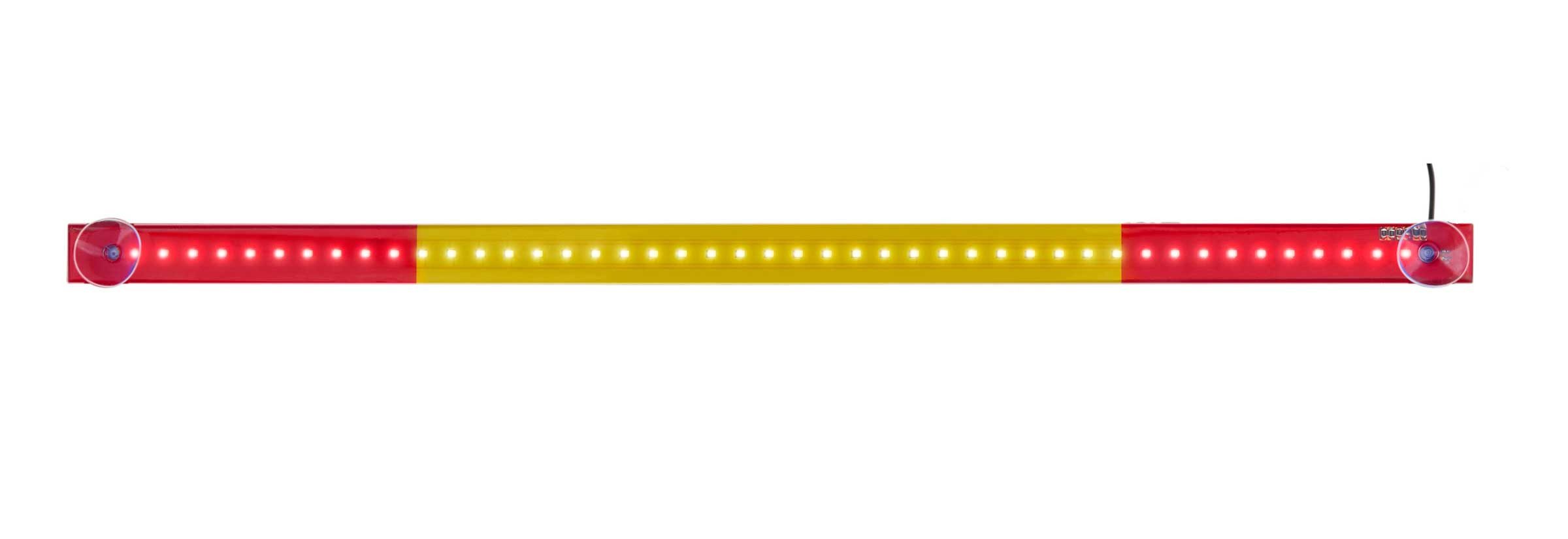 All Ride LED Lichtleiste LKW LED-Lichtleiste in rot, gelb, rot, Fahrerhausbeleuchtung, LED fest integriert, weiß, LKW LED Innenleuchte in den spanischen Nationalfarben