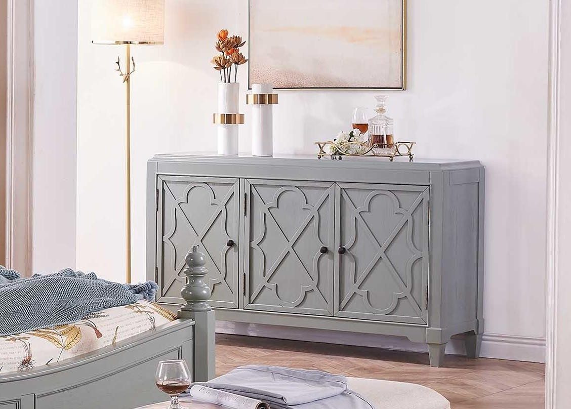 Xlmoebel Kommode Moderne Holz Anrichte mit Schubladen und elegantem Design (Einzelartikel), Made in Europa
