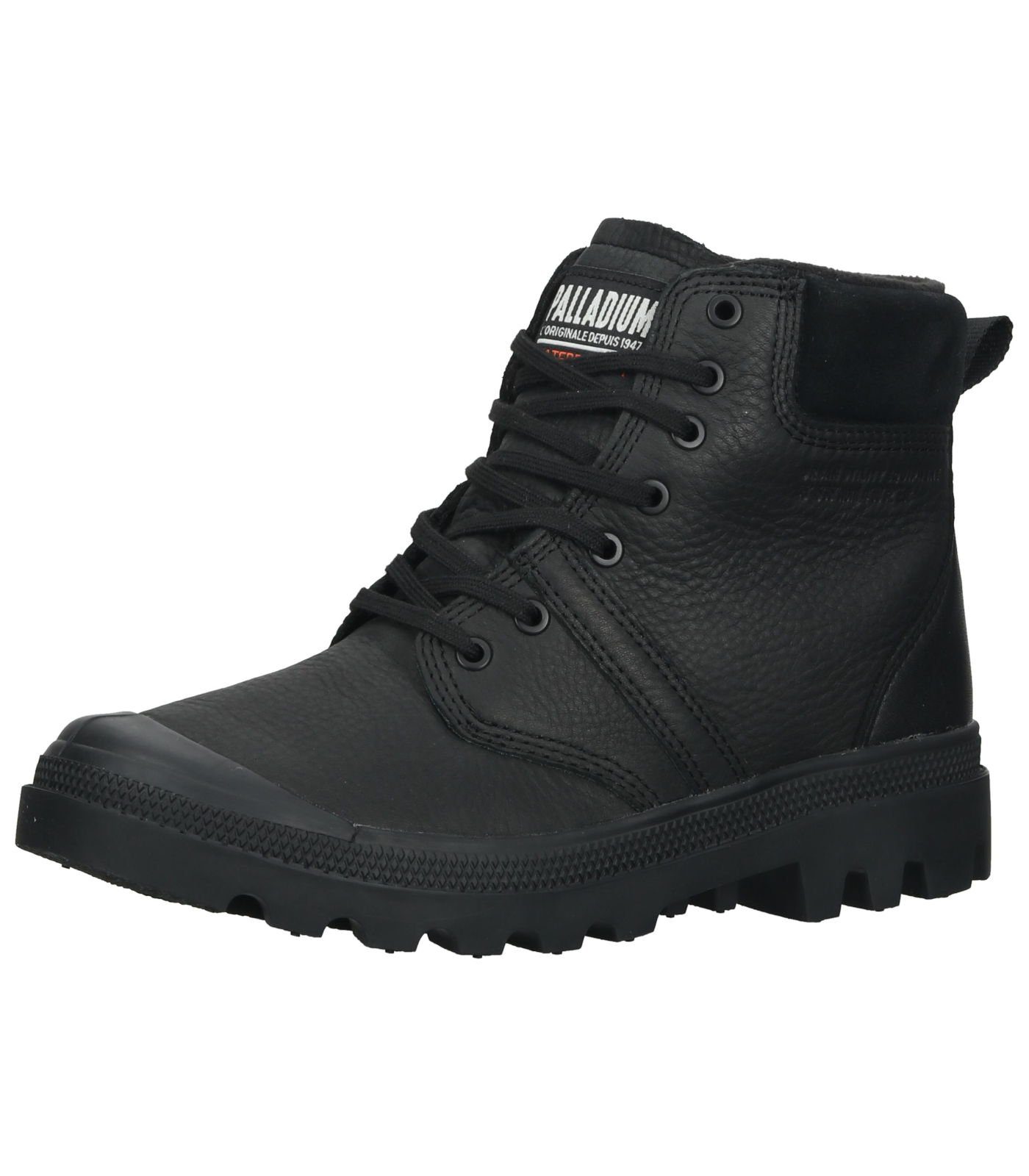 Palladium Stiefelette Leder Schnürstiefelette