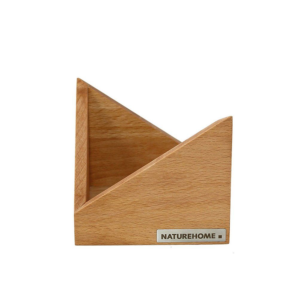 NATUREHOME Zettelkasten SKRIPT Zettelbox 11,5 x 11,5 x 9,5 cm, div. Holzarten