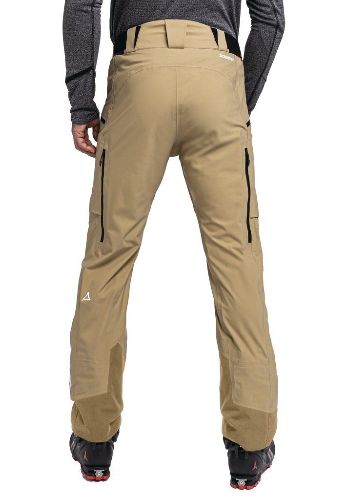 Schöffel Skihose Pizac Pant 3L (4-Wege-Stretch, wasserdicht) beigebraun Herren