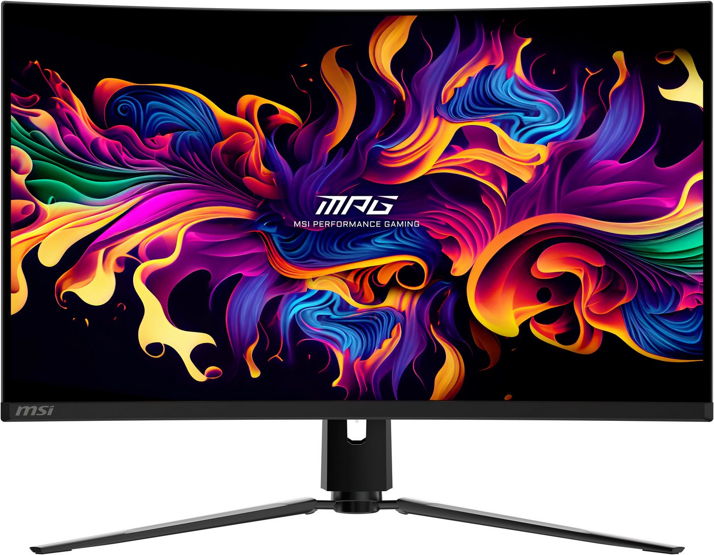 MSI MPG 321CURX QD-OLED Curved-Gaming-OLED-Monitor (80 cm/32 ", 3840 x 2160 px, 4K Ultra HD, 0,03 ms Reaktionszeit, 240 Hz, QD-OLED)