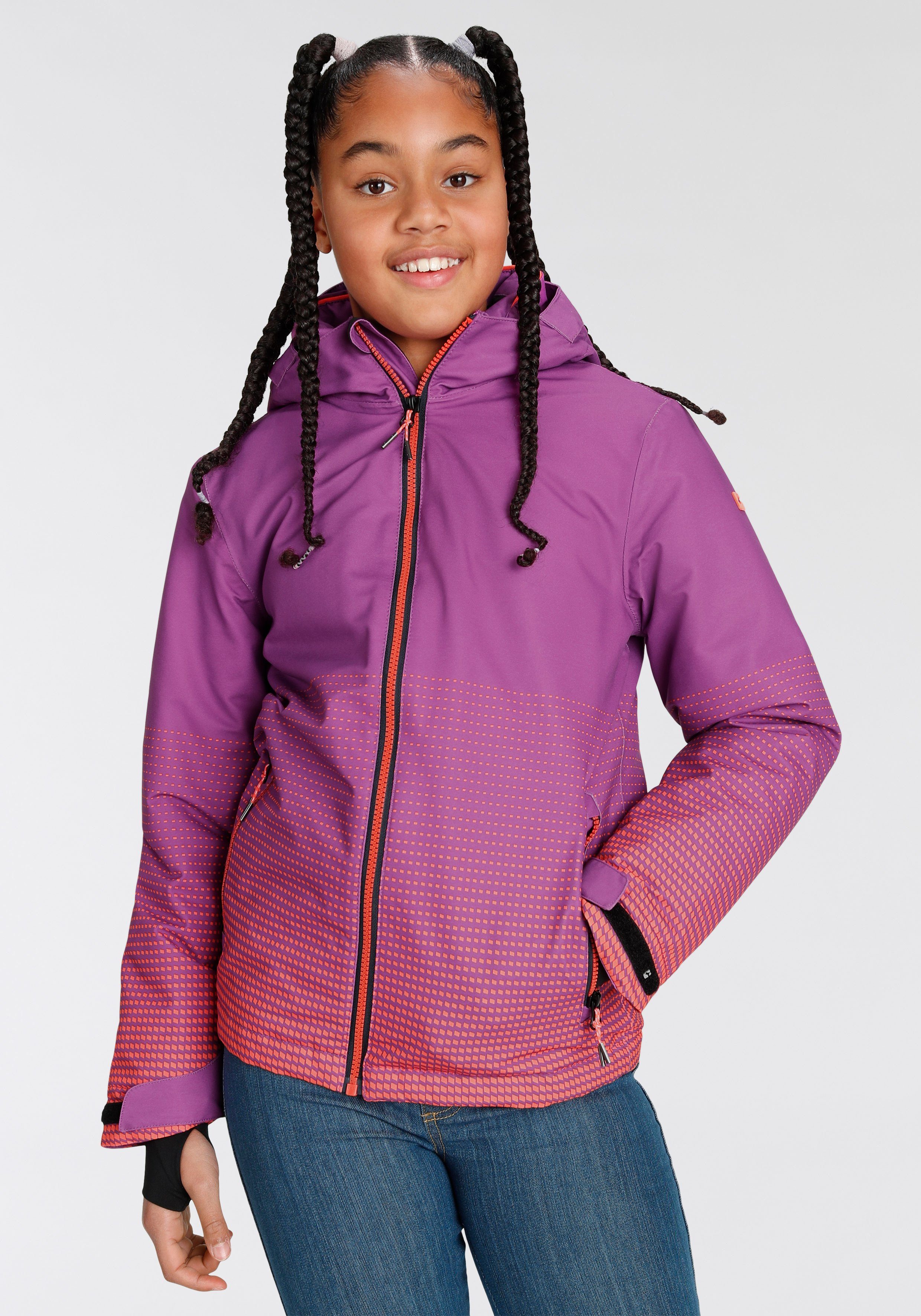 Killtec Skijacke Winddicht & Wasserdicht & Atmungsaktiv & pink | Windbreakers