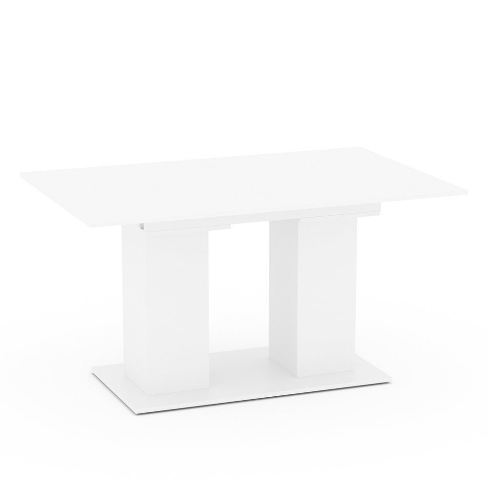 Vicco Esstisch Esszimmertisch ausziehbar DIX 140 - 180 cm Weiß | Esstische
