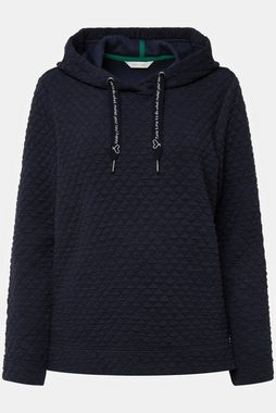 Gina Laura Sweatshirt Hoodie gesteppter Sweater Kapuze Langarm