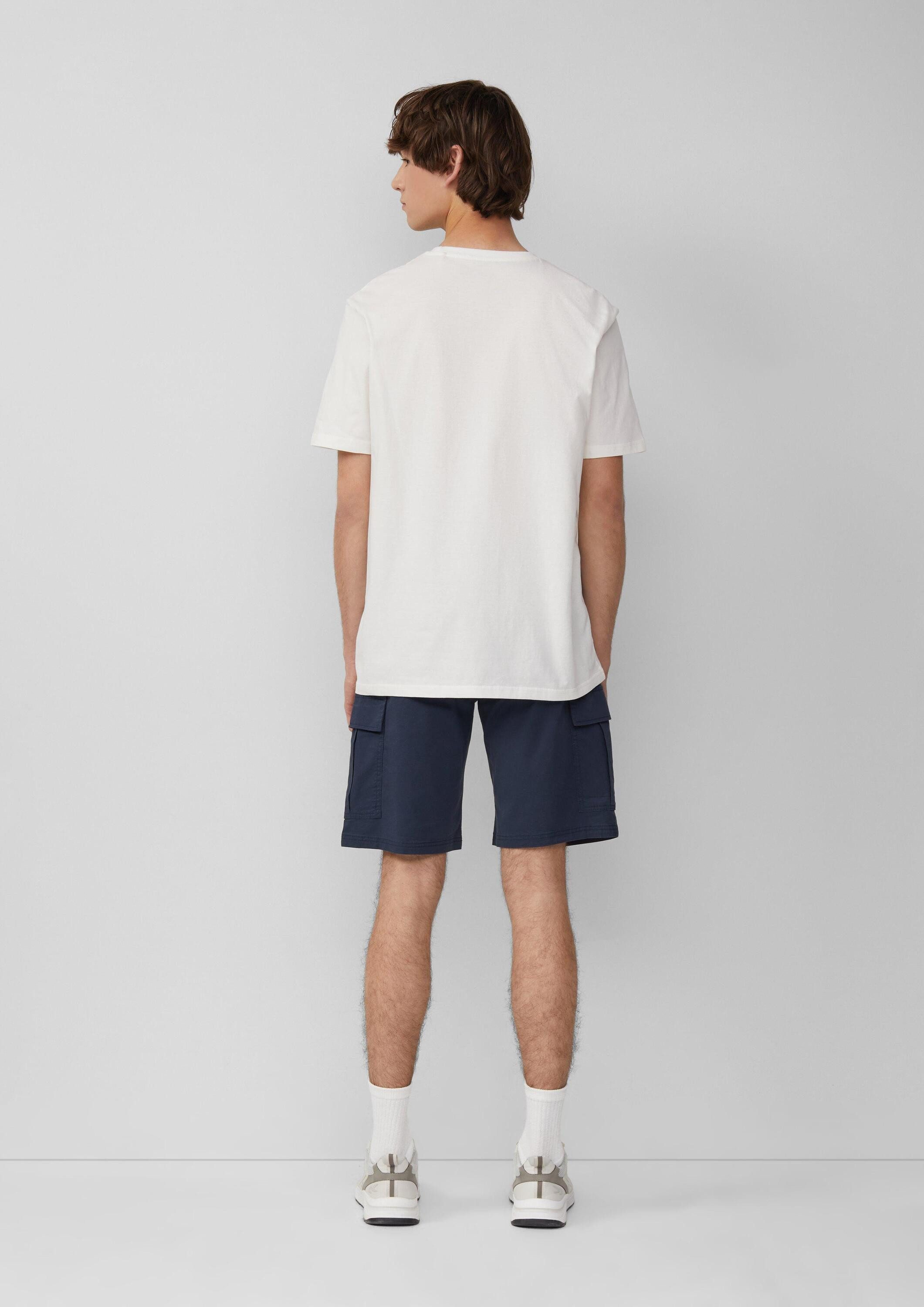 QS Shorts Bermuda Cargo-Shorts aus Baumwollstretch