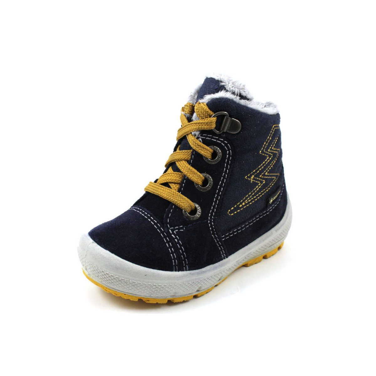 Stiefel für Jungen in blau Lauflernschuh