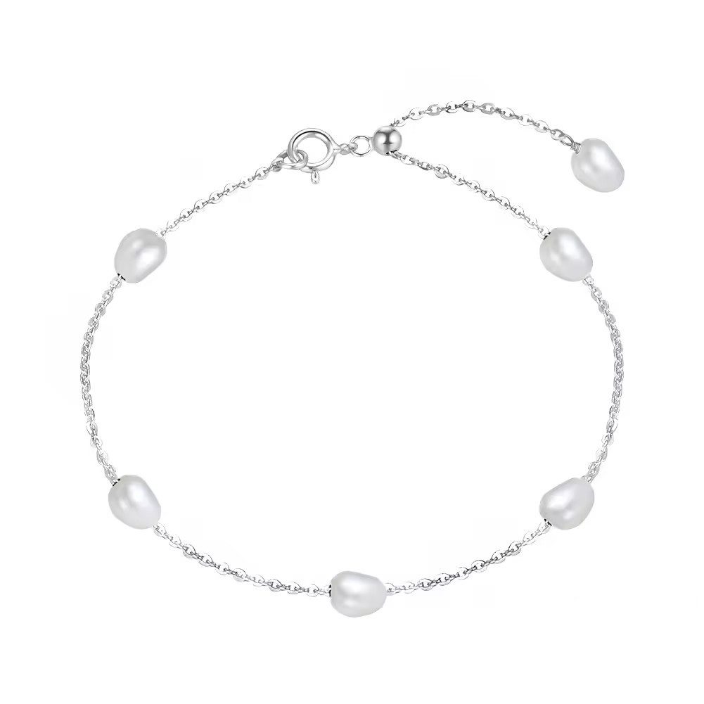Runde Perlé Perlenarmband Hannah zart, minimalistisch, handgefertigtes Armb günstig online kaufen