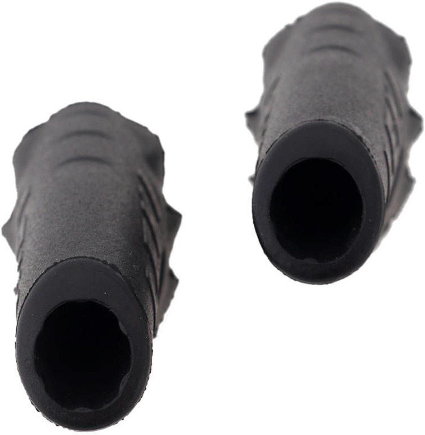 Leki Nordic-Walking-Stöcke Silent Spike Pad Walking SCHWARZ