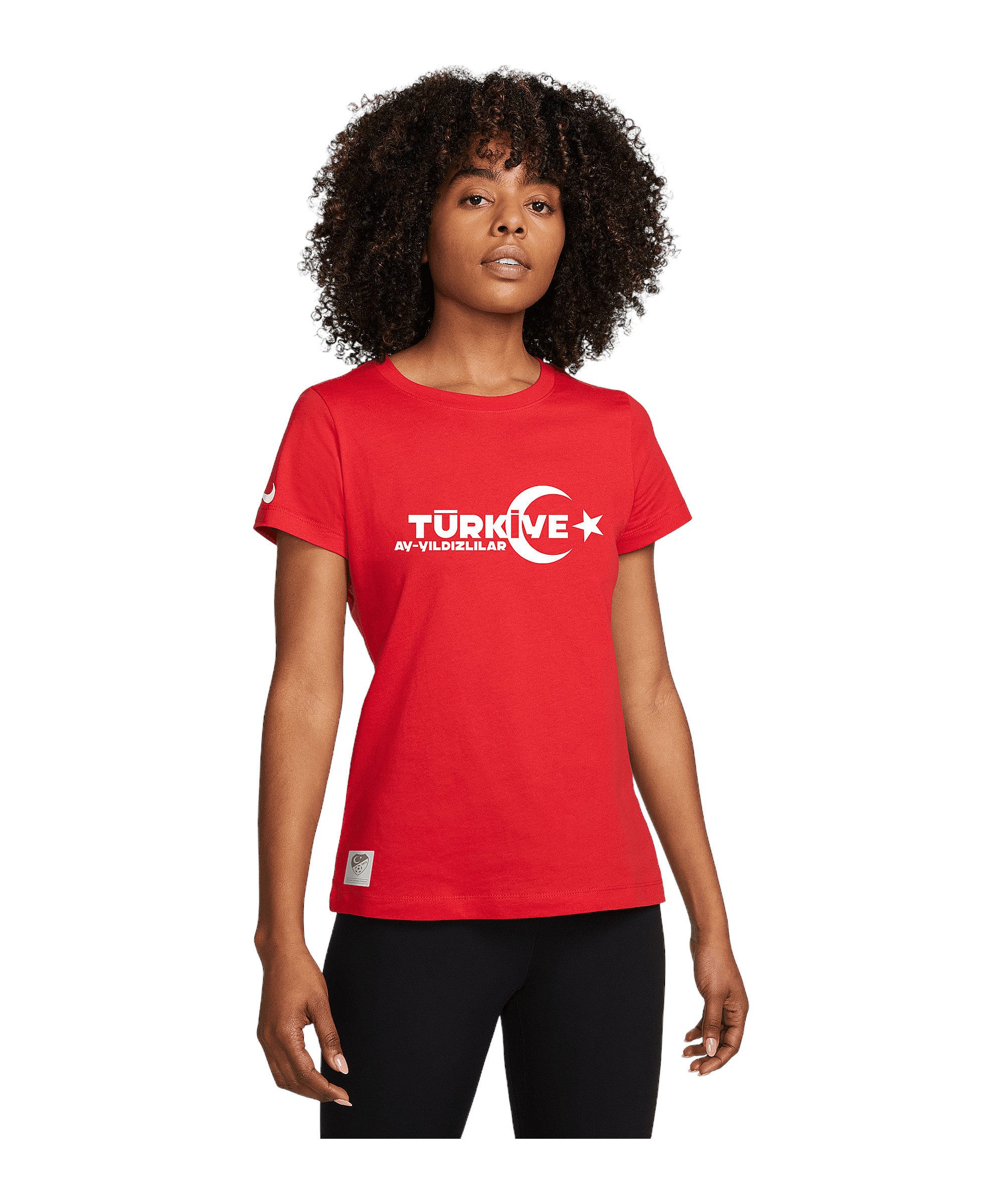 Nike T-Shirt Nike Performance TFF T-Shirt EC 2024 Damen Baumwolle günstig online kaufen