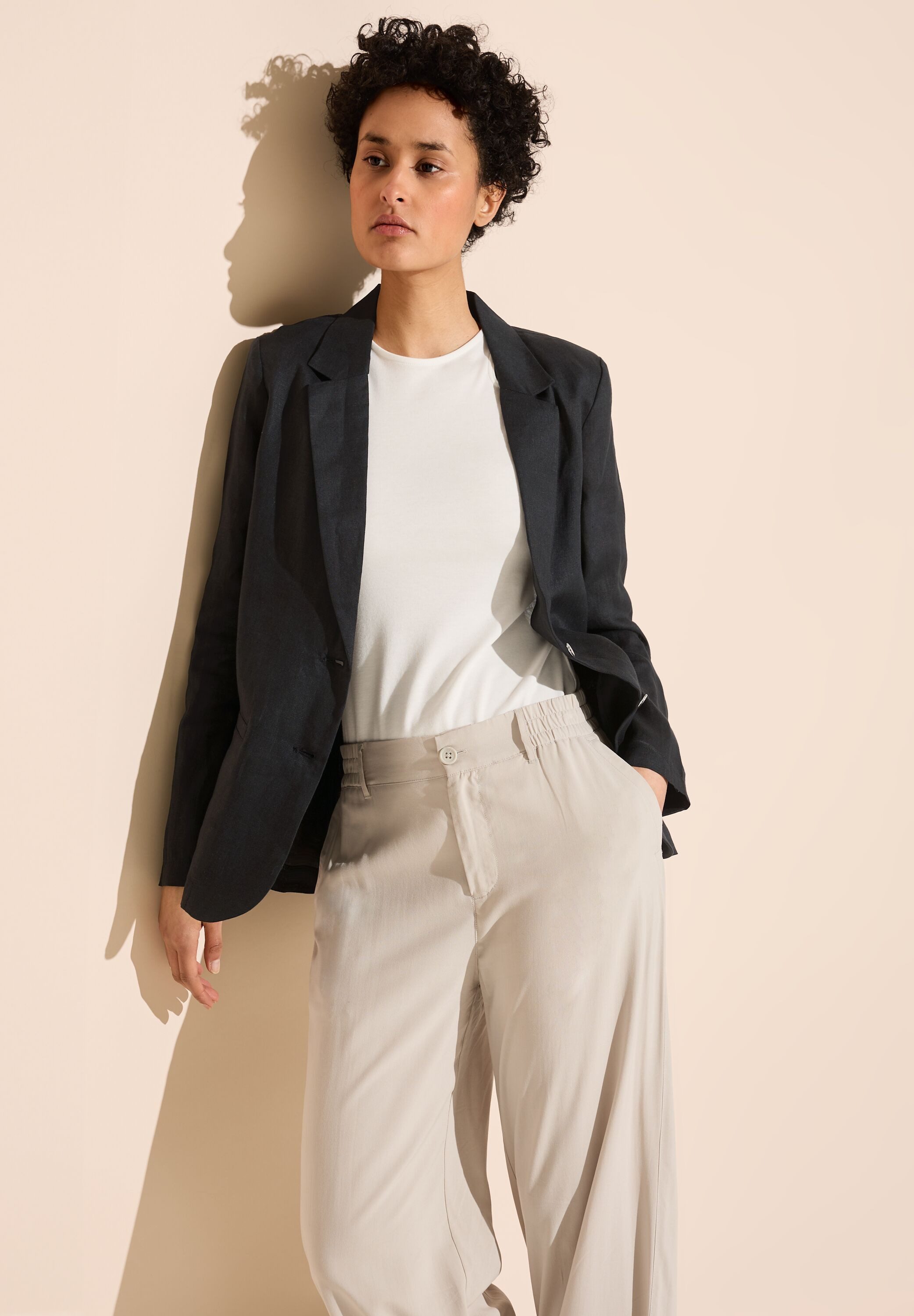 STREET ONE Longblazer in Unifarbe