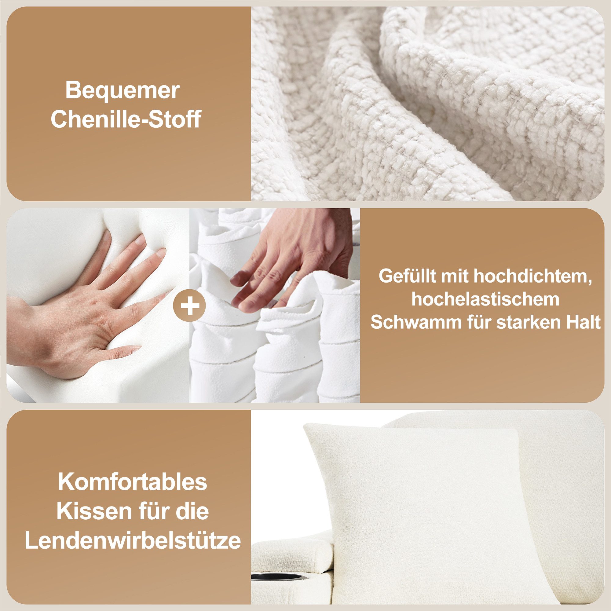 i@home Ecksofa L-förmiges, ausziehbares Sofa, 4-Sitzer-Sofa, günstig online kaufen