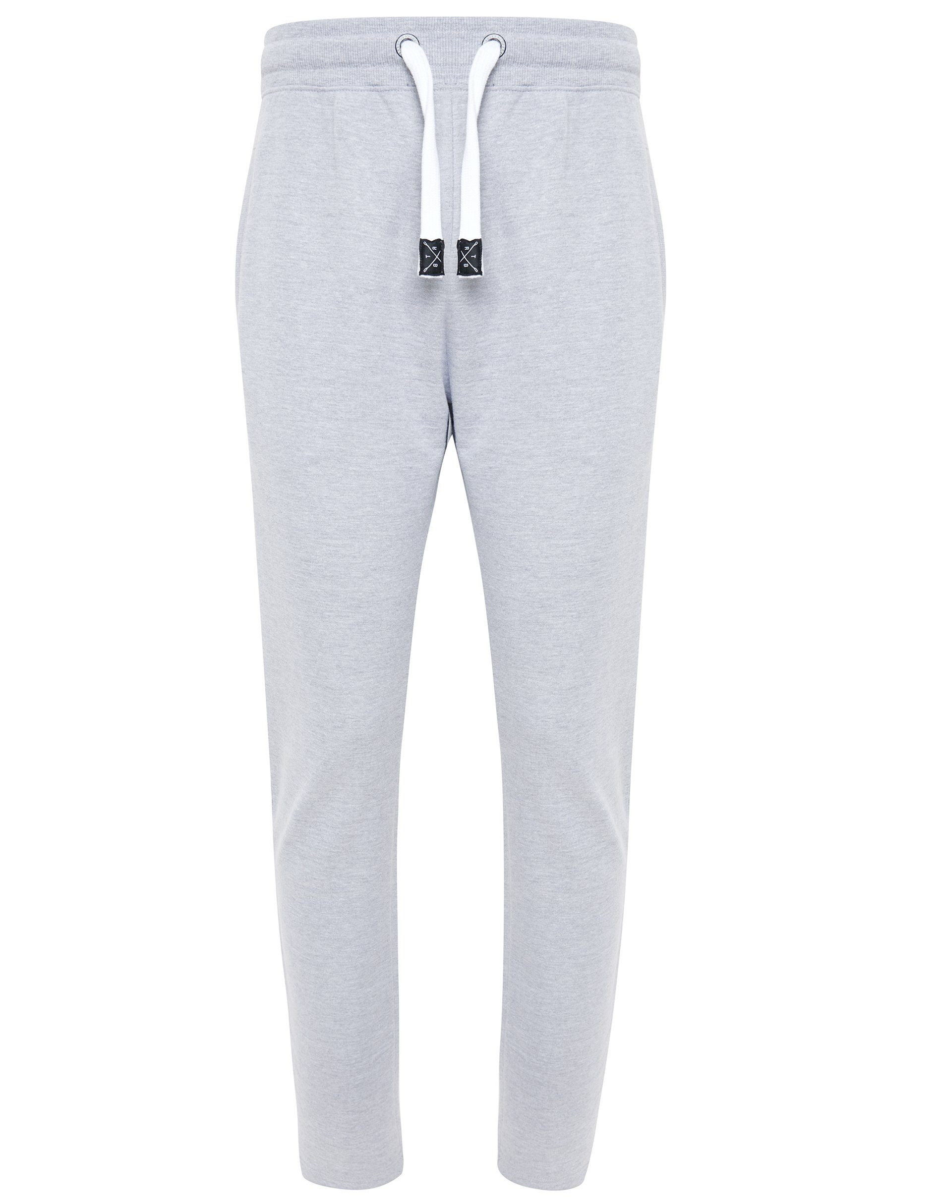 Threadbare Sweathose THB Fleece Jogger Marl Grey Mar