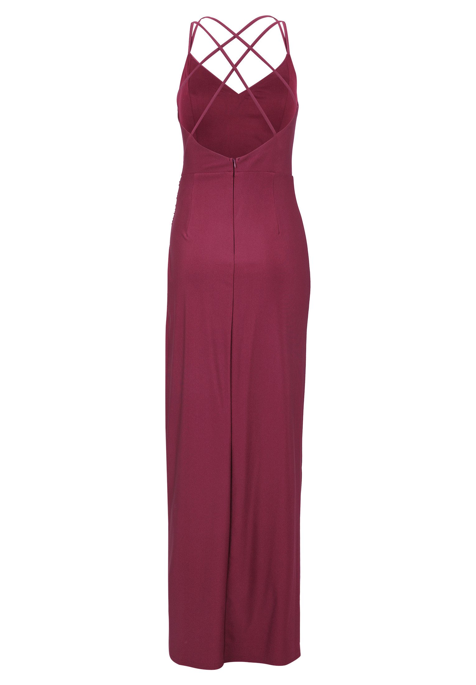 Vera Mont Abendkleid Damen figurbetont Rückenfrei