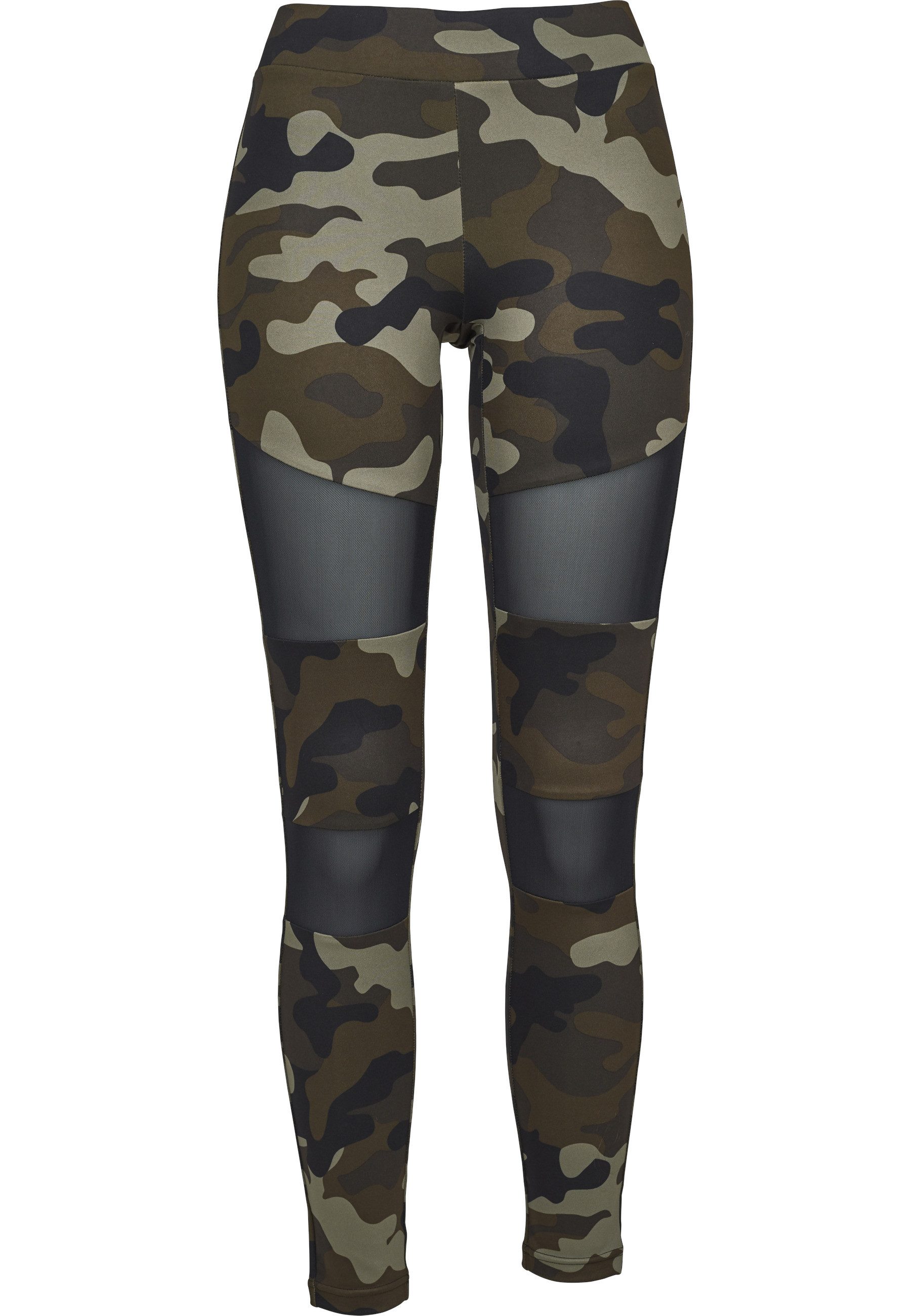URBAN CLASSICS Leggings Urban Classics Damen Ladies Camo Tech Mesh Leggings (1-tlg)