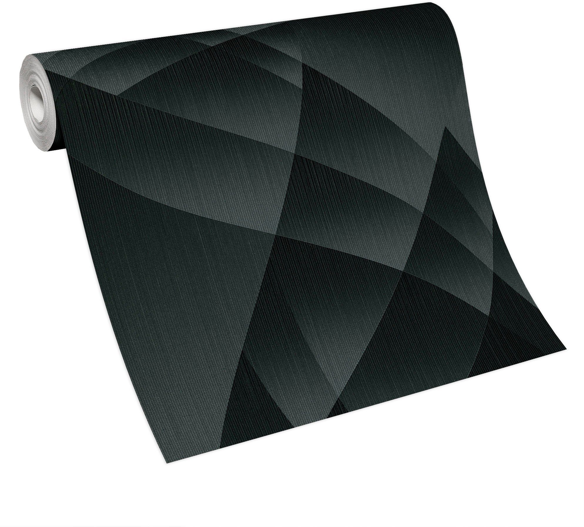 Bricoflor Gmk-Tapete Schwarz 1037415 günstig online kaufen