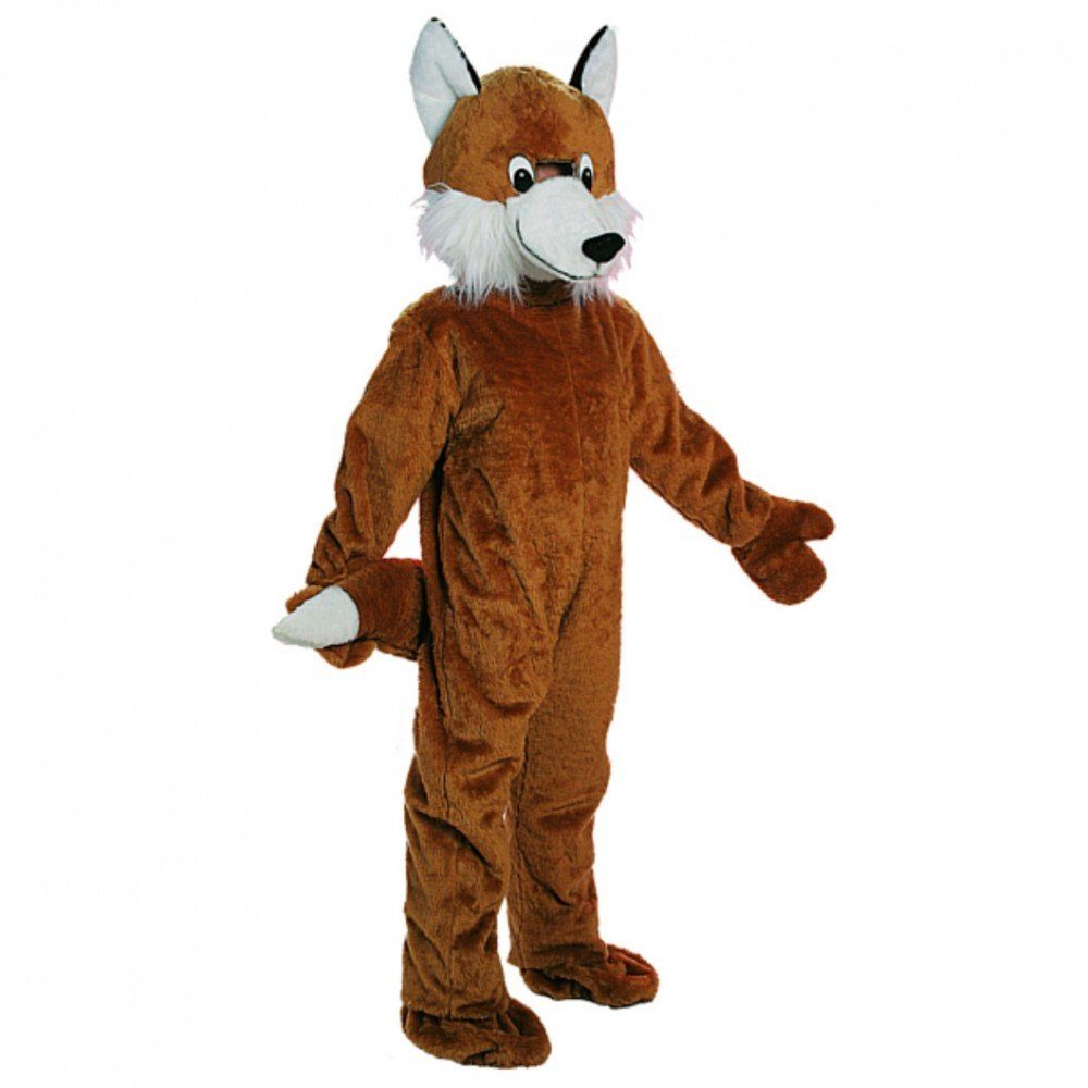 Orlob Maskottchen-Kostüm Fuchs für Erwachsene