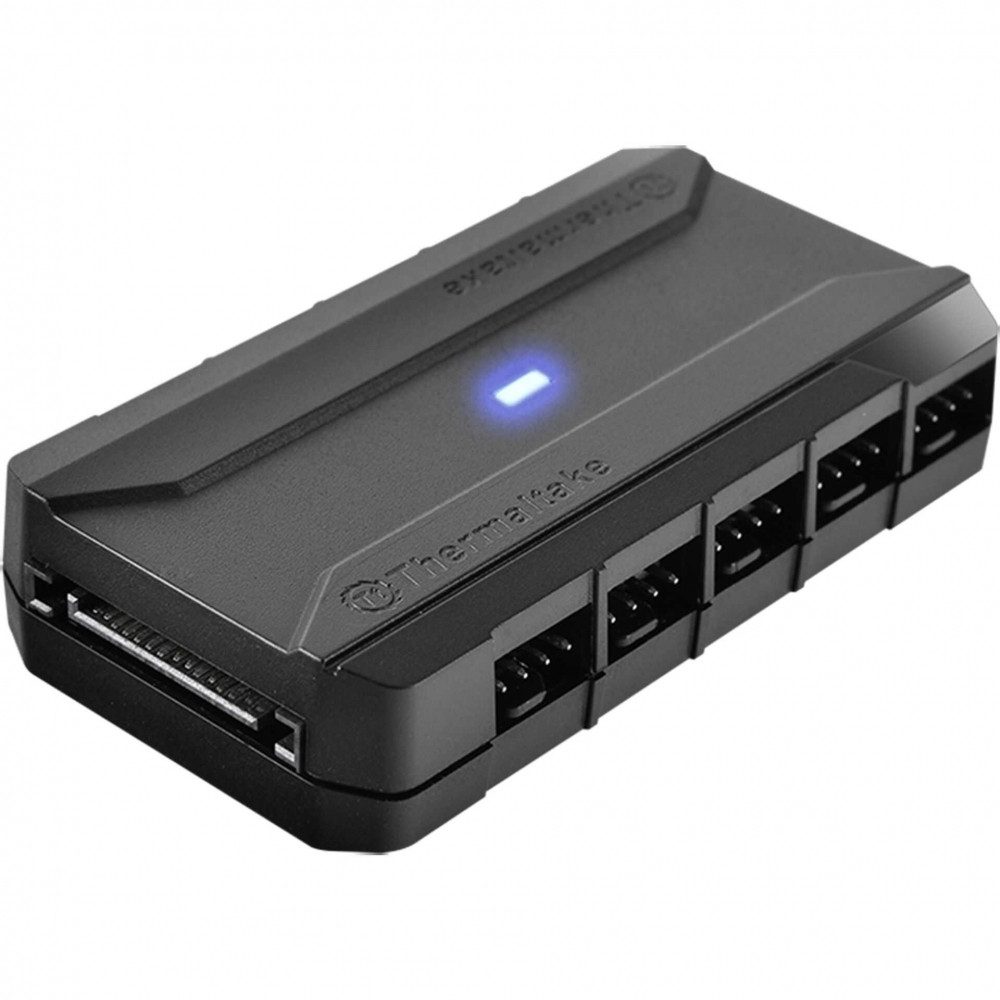 Thermaltake Thermaltake Commander FP 10fach Hub für PWM Lüfter Компьютеры и фото-Kabel, Hub, 10 PWM-Lüfteranschlüsse, einfache Installation