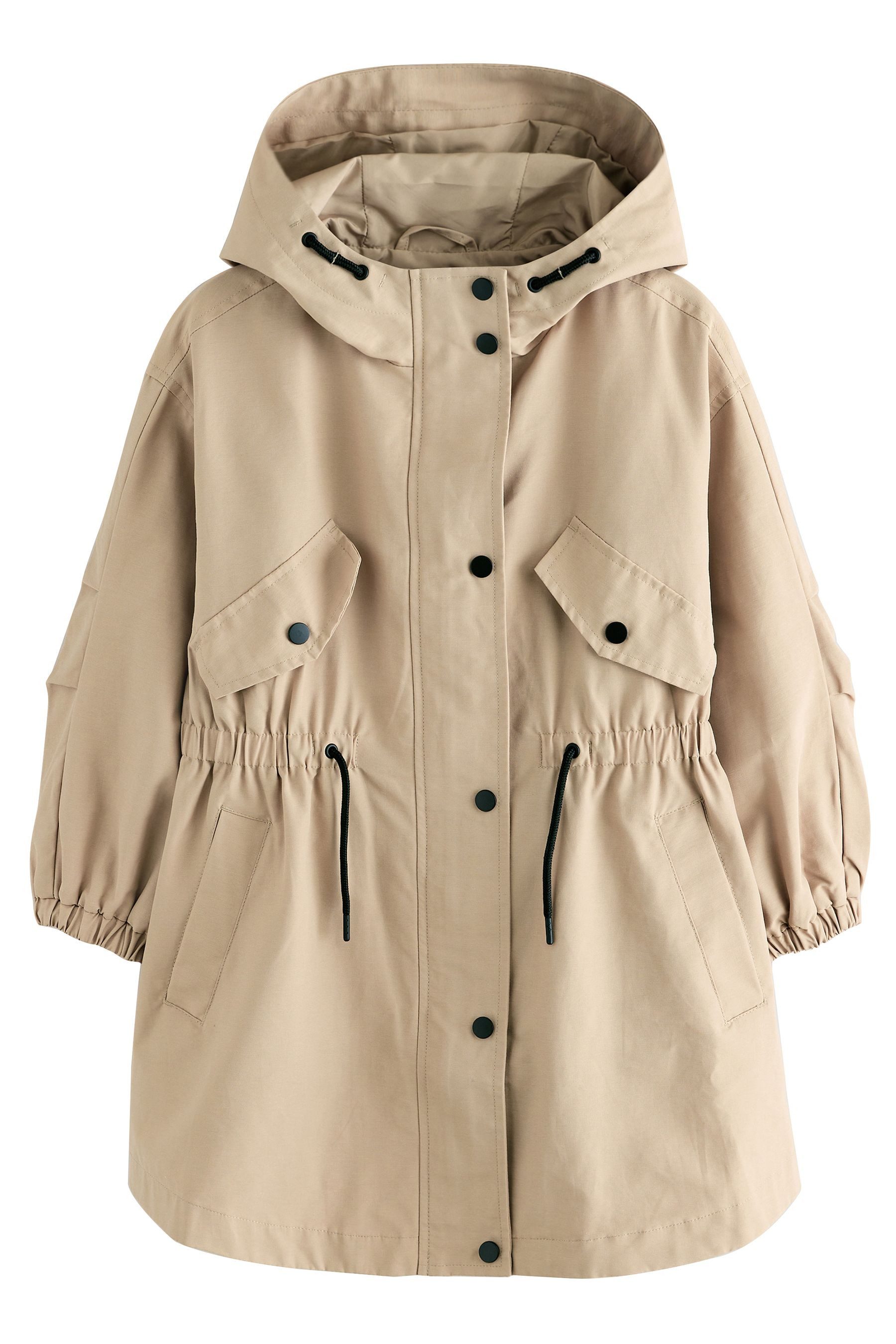 Regenjacke Wasserabweisende, taillierte Regenjacke