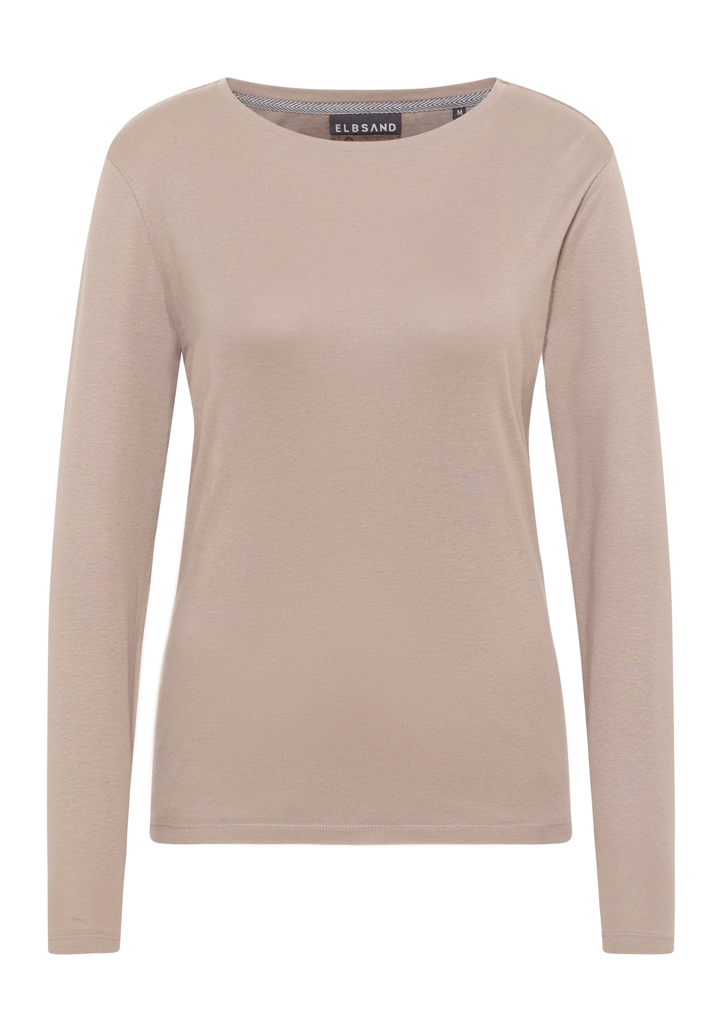 Elbsand Langarmshirt Santje Langarm T-Shirt mit Rundhalsausschnitt günstig online kaufen