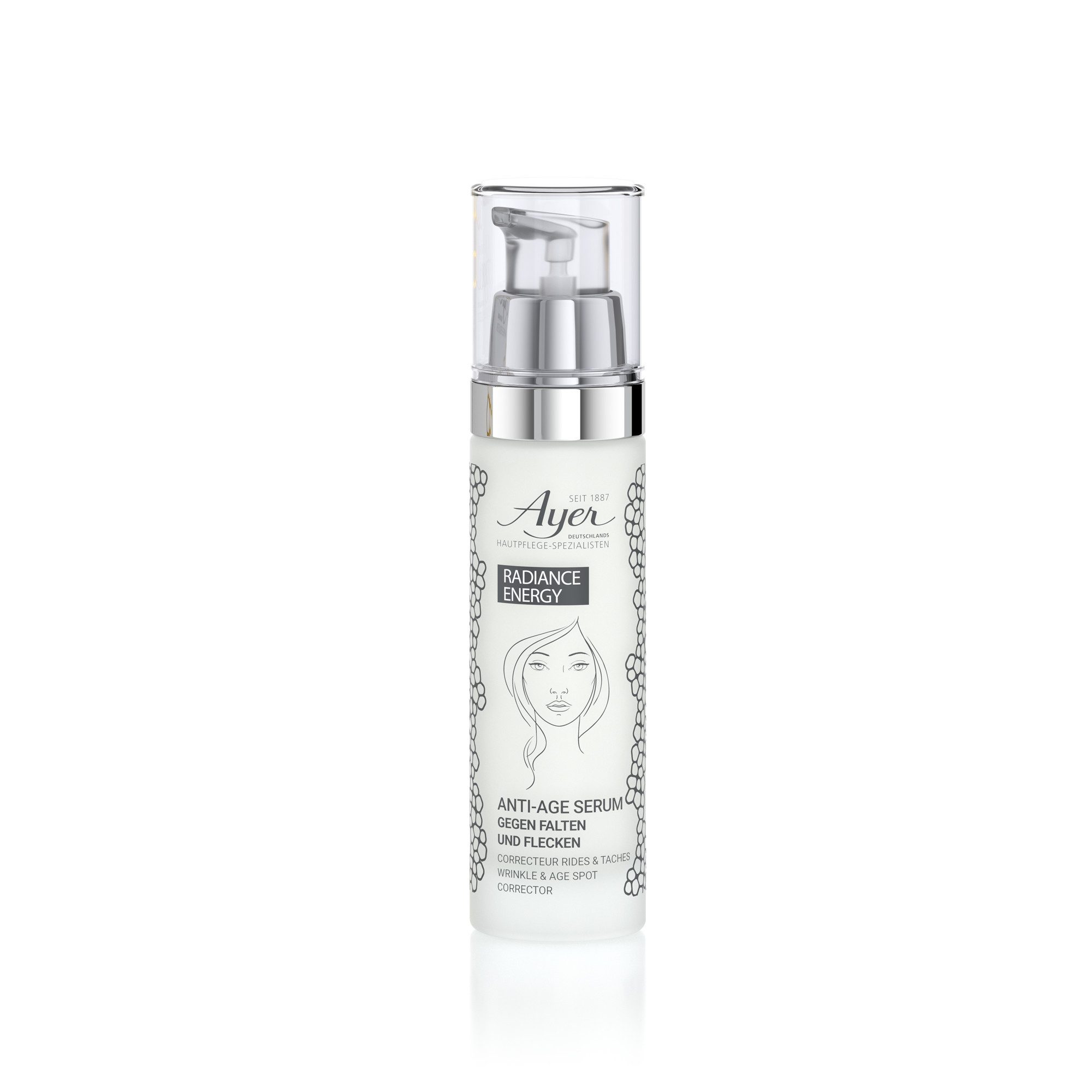 Ayer Anti-Falten-Serum AYER Radiance Energy Wrinkle & Age Spot Corrector Serum 50 ml