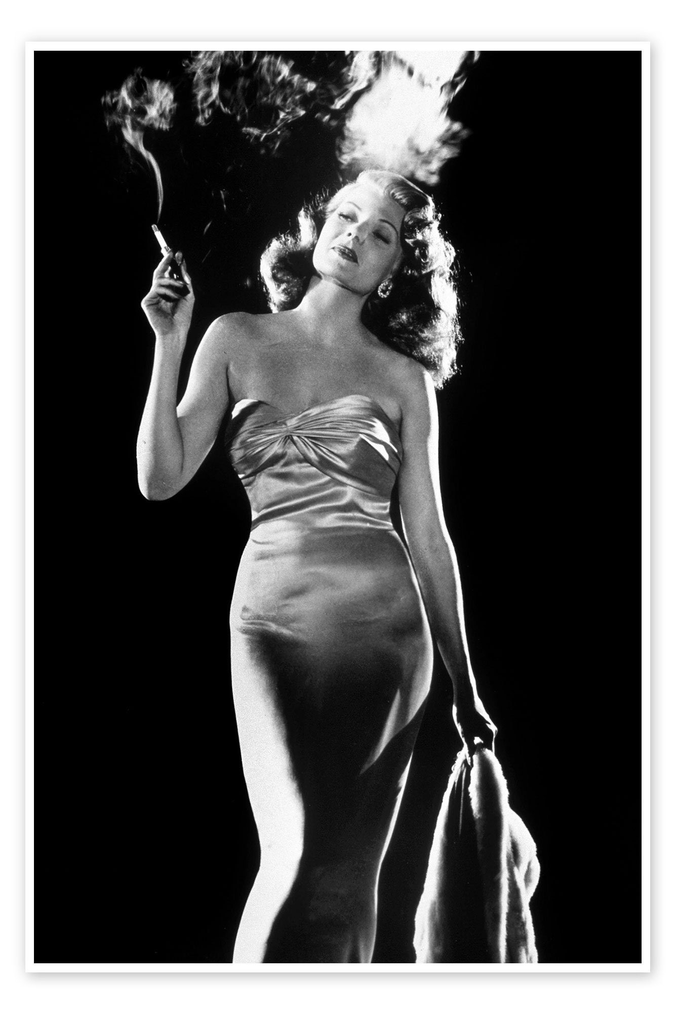 Posterlounge Poster Bridgeman Images, Gilda de Charles Vidor - Rita Hayworth, Wohnzimmer Fotografie