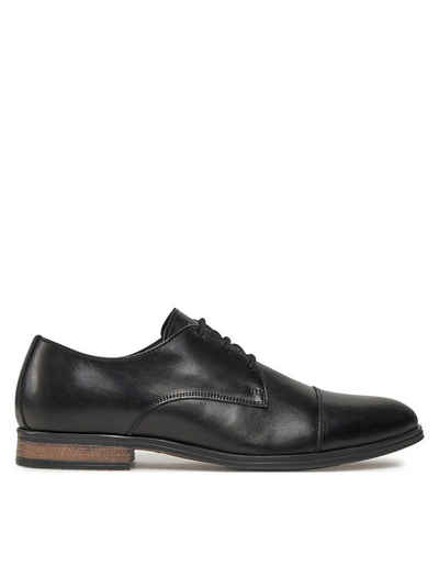 Jack & Jones Halbschuhe Jfwraymond 12217091 Black Чоботи на шнурівці