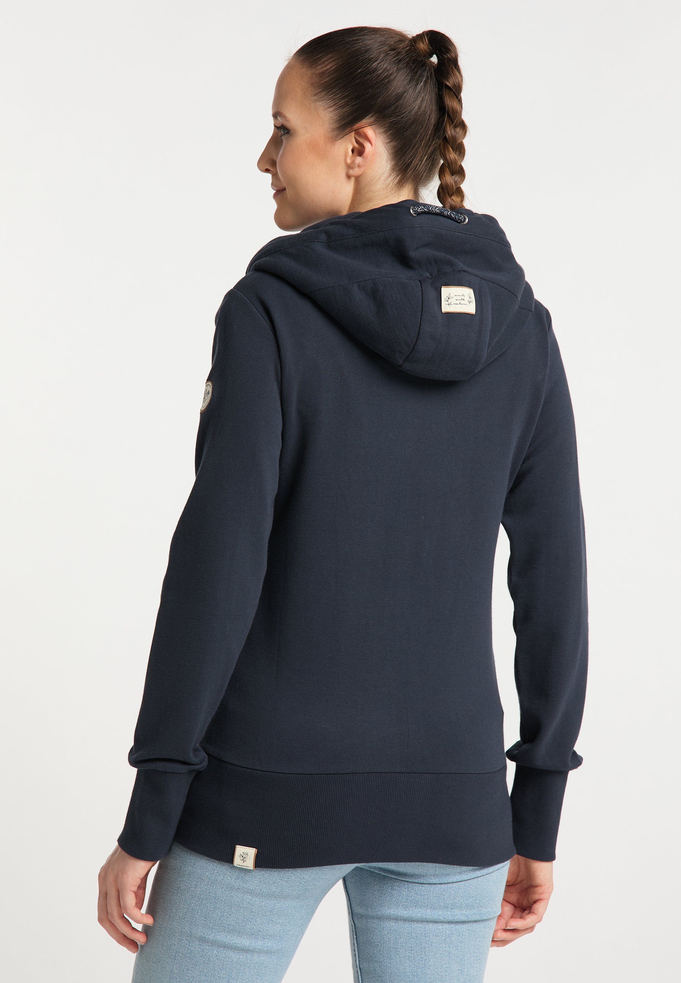 Ragwear Sweatshirt YODA NAVY Mode ORGANIC CRYSTAL & Vegane Nachhaltige