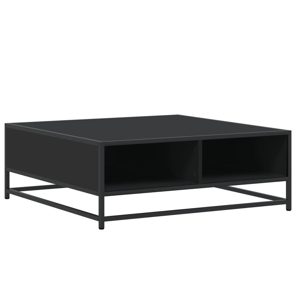 vidaXL Couchtisch Couchtisch Schwarz 80x80x30 cm günstig online kaufen