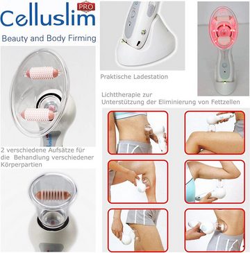 @tec Vakuum-Massager 3in1 Celluslim Pro, Anti-Cellulite, Anti-Aging, Vakuum Theraphie, Hautstraffung
