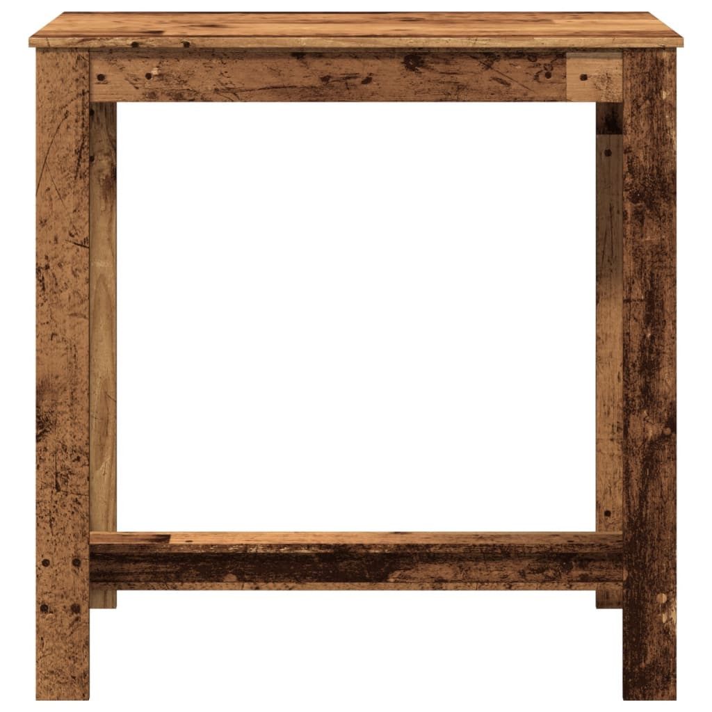 vidaXL Esstisch Bartisch Altholz-Optik 102x50x103,5 cm Holzwerkstoff (1-St) – Bild 4 von 5